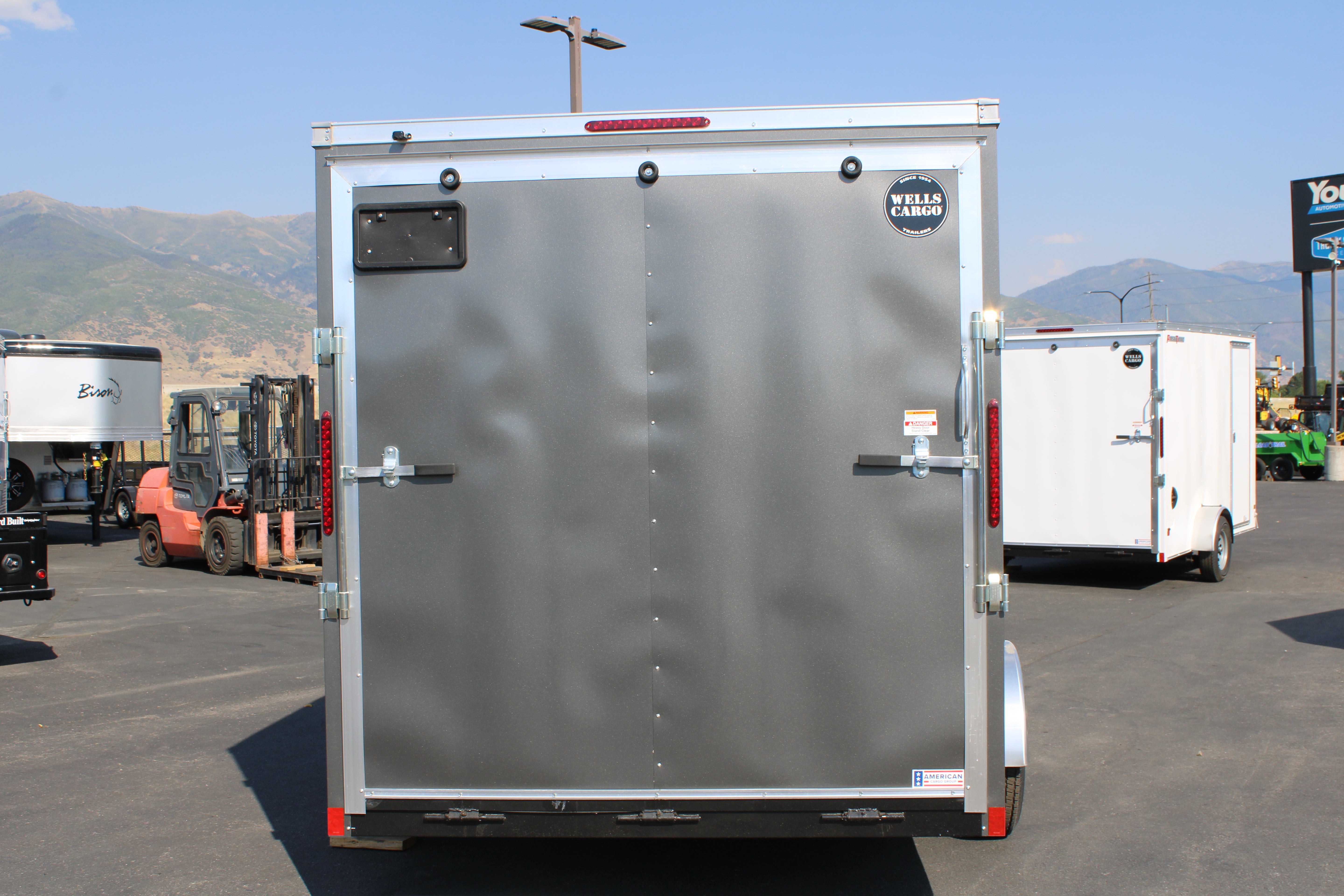Wells Cargo 7 x 12 Deluxe Enclosed Trailer