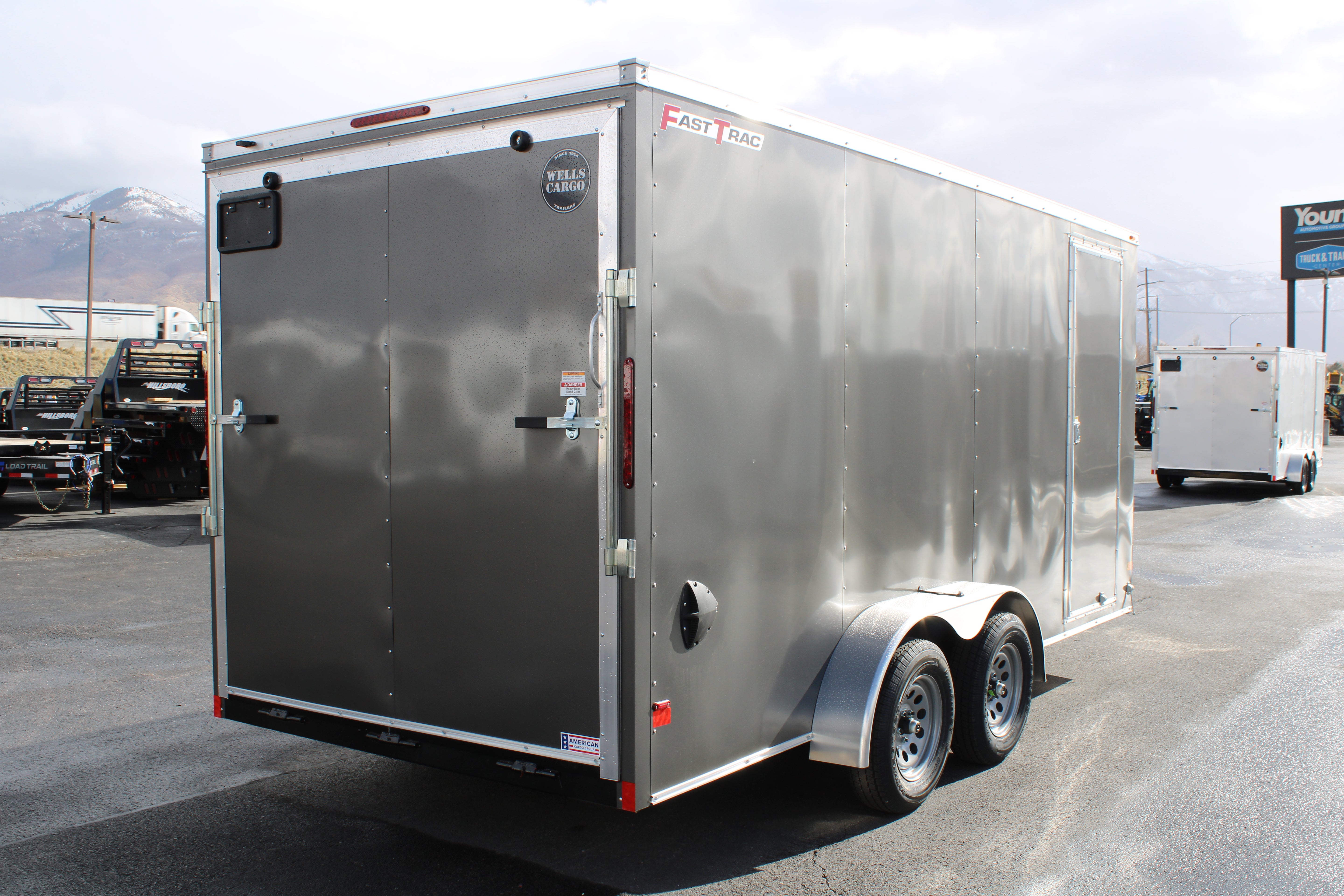 Wells Cargo 7 x 16 Deluxe Enclosed Cargo Trailer