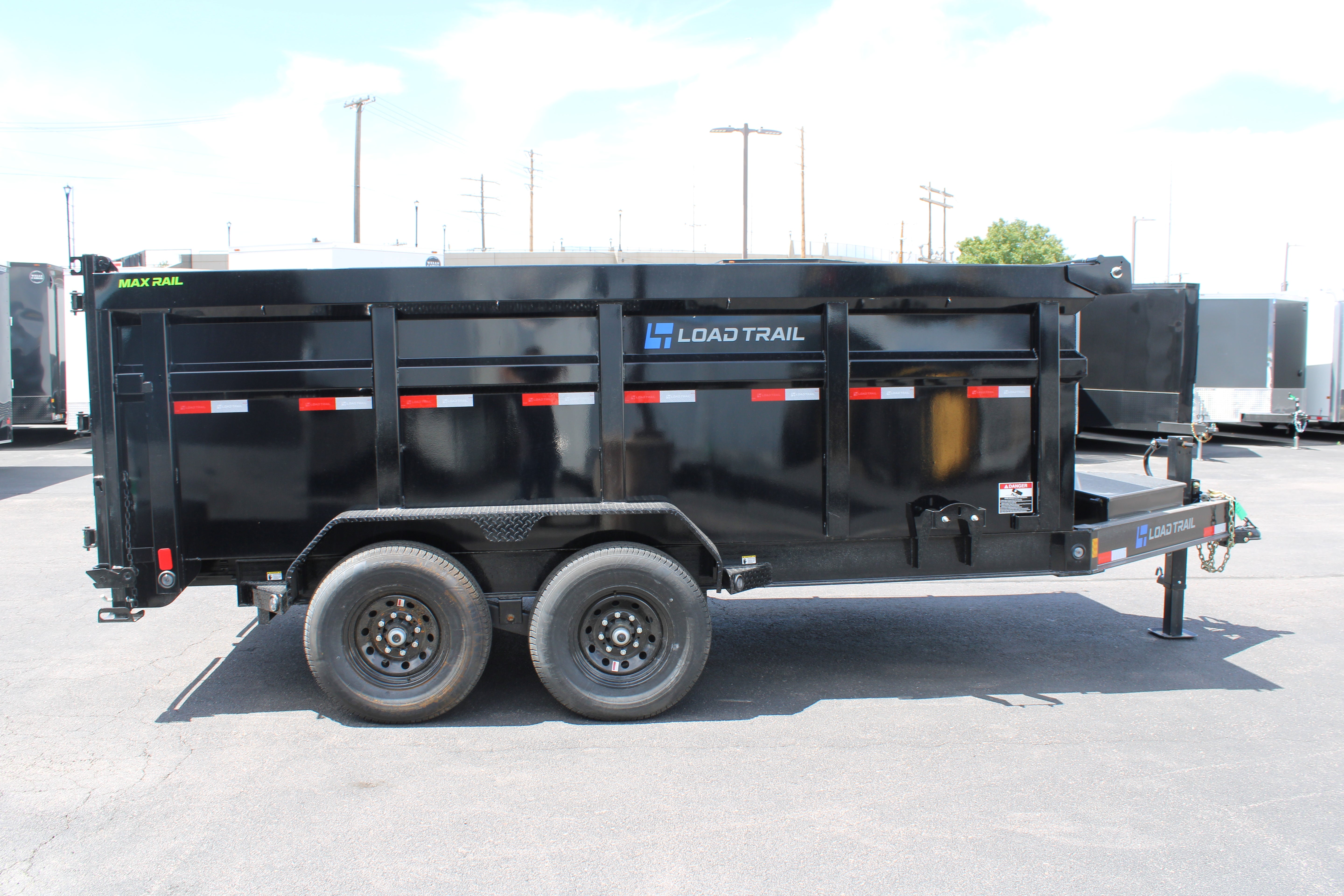 Loadtrail 4' Wall 14 Foot Dump Trailer