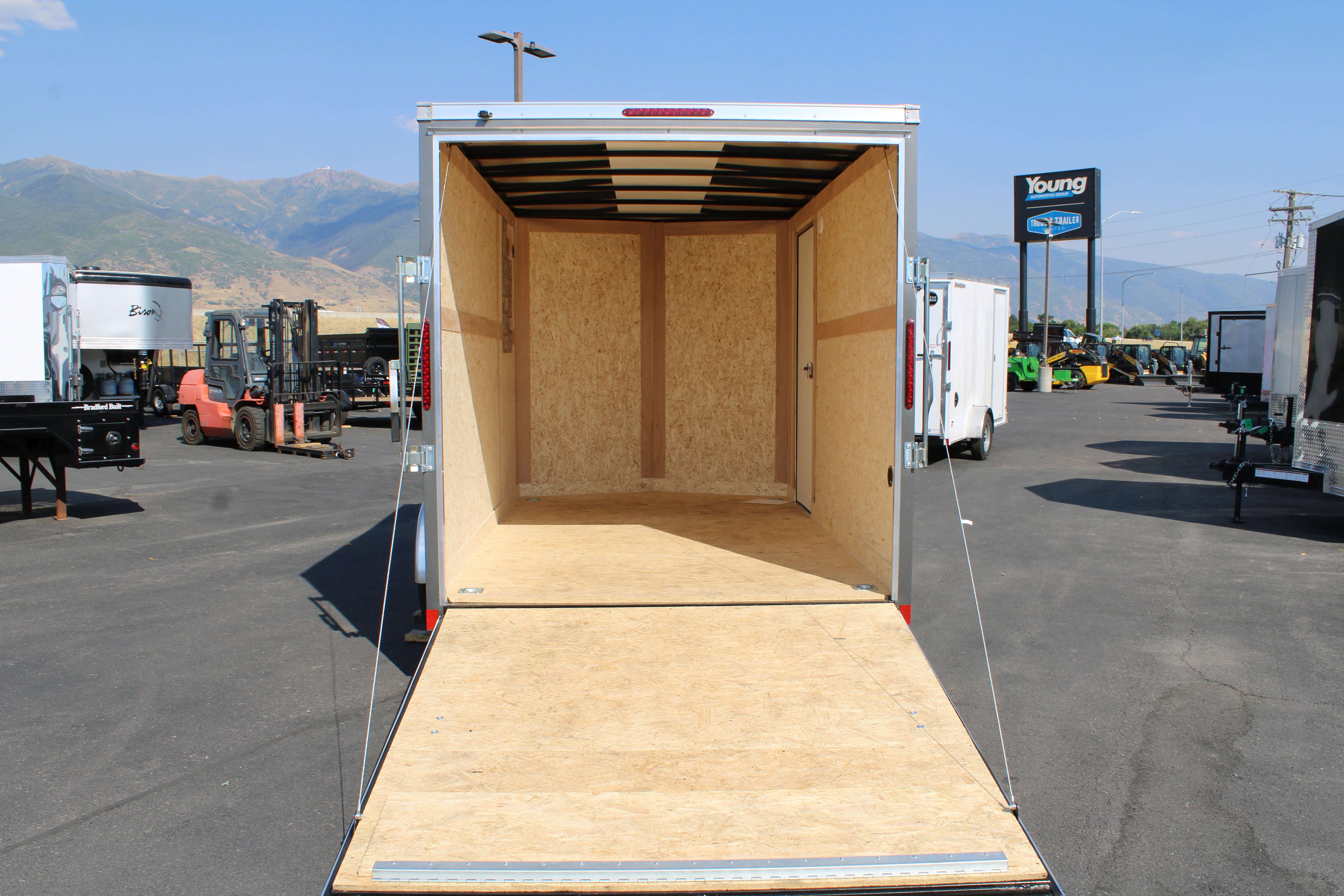 Wells Cargo 7 x 12 Deluxe Enclosed Trailer