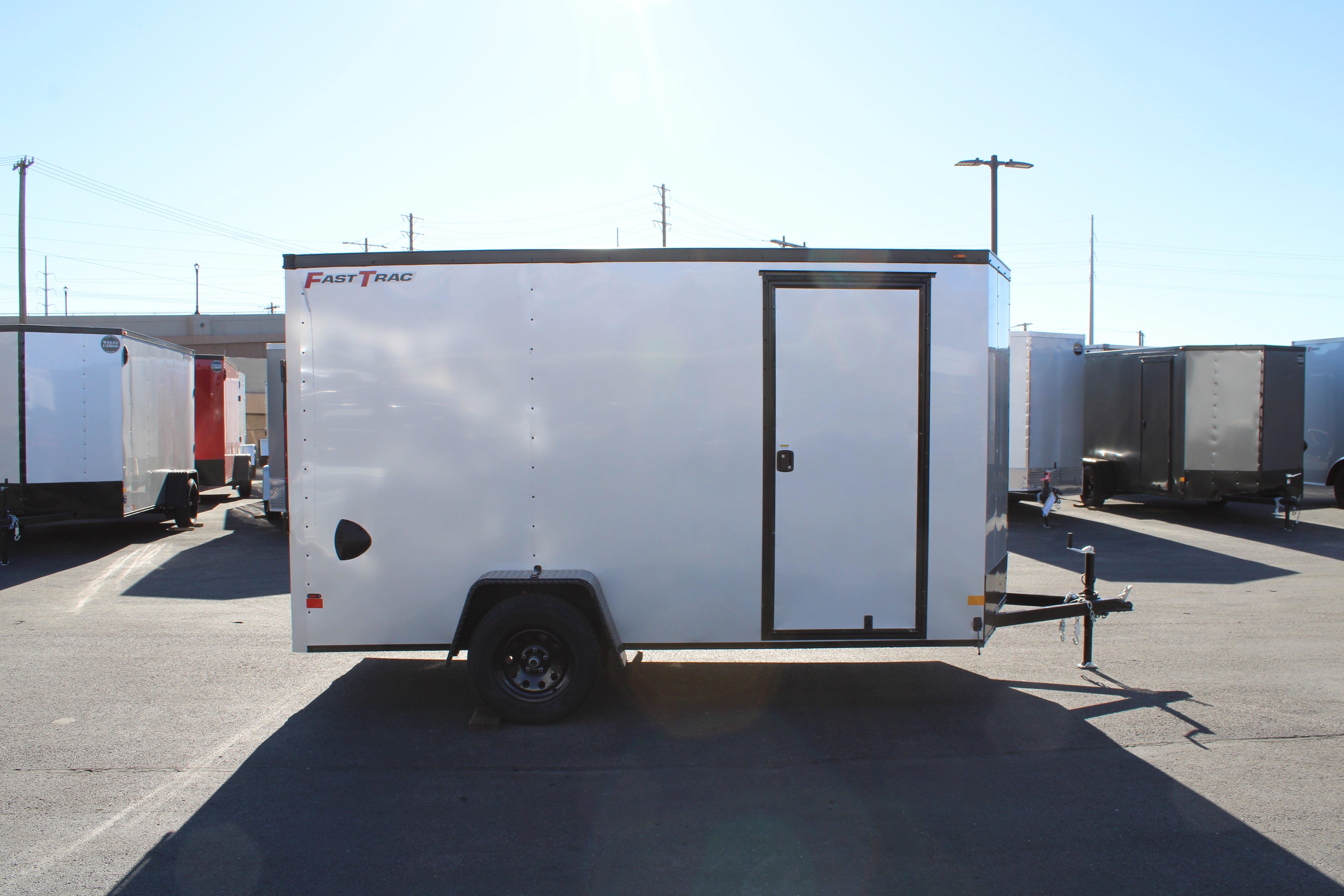 2025 Wells Cargo 6 x 12 Deluxe Enclosed Trailer