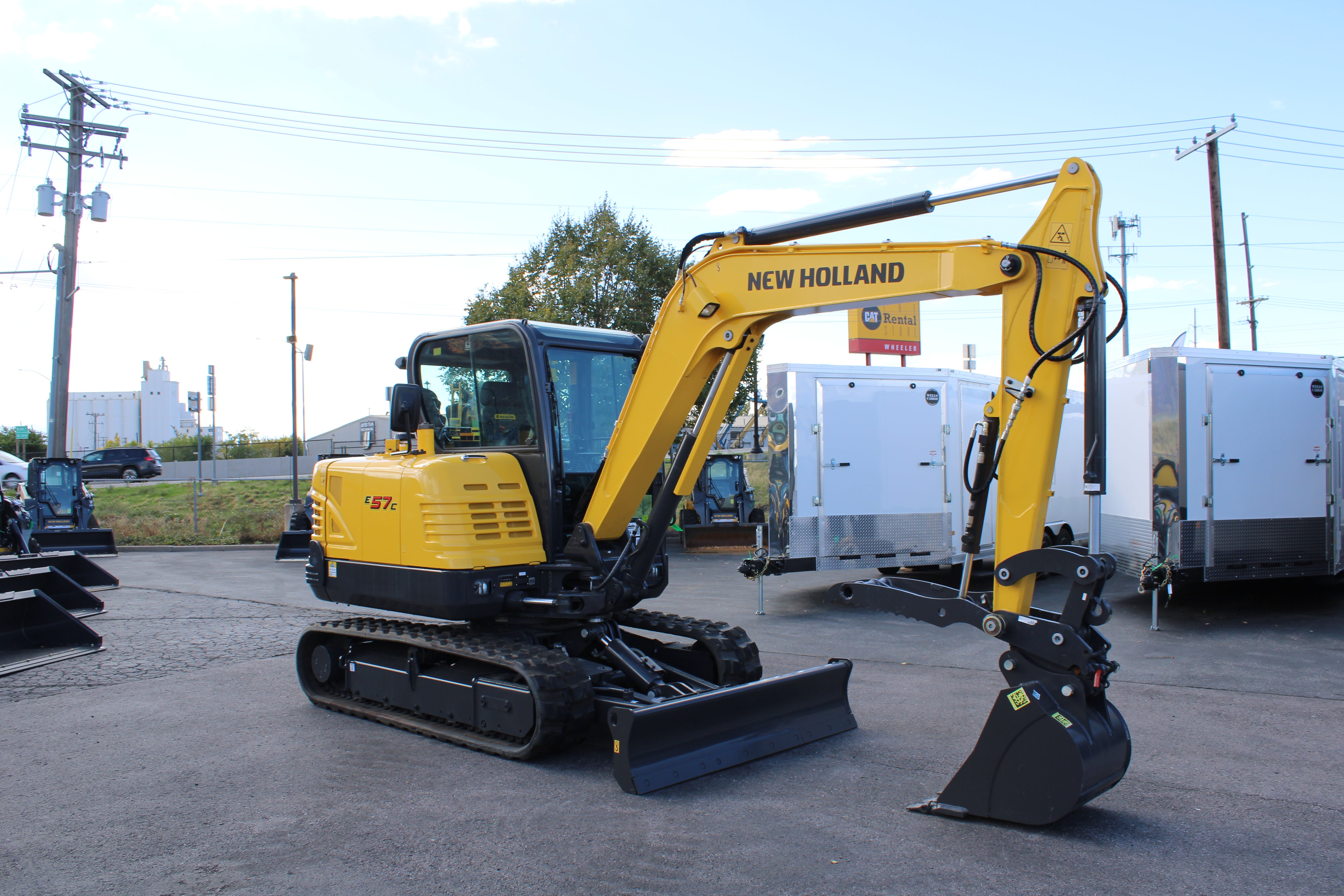 New Holland Mini E57C Excavator