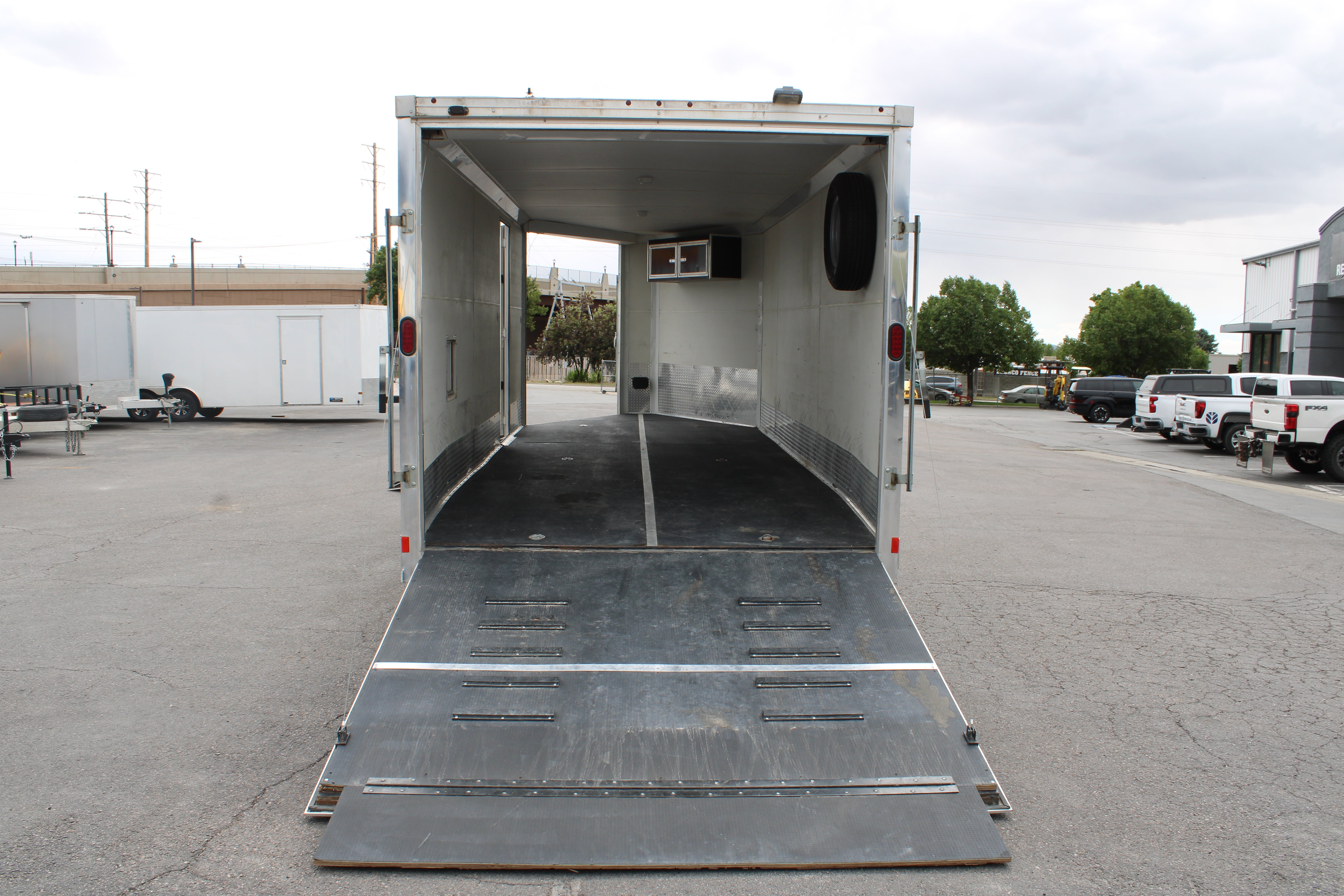 Used 26' Enclosed Snowmobile Trailer