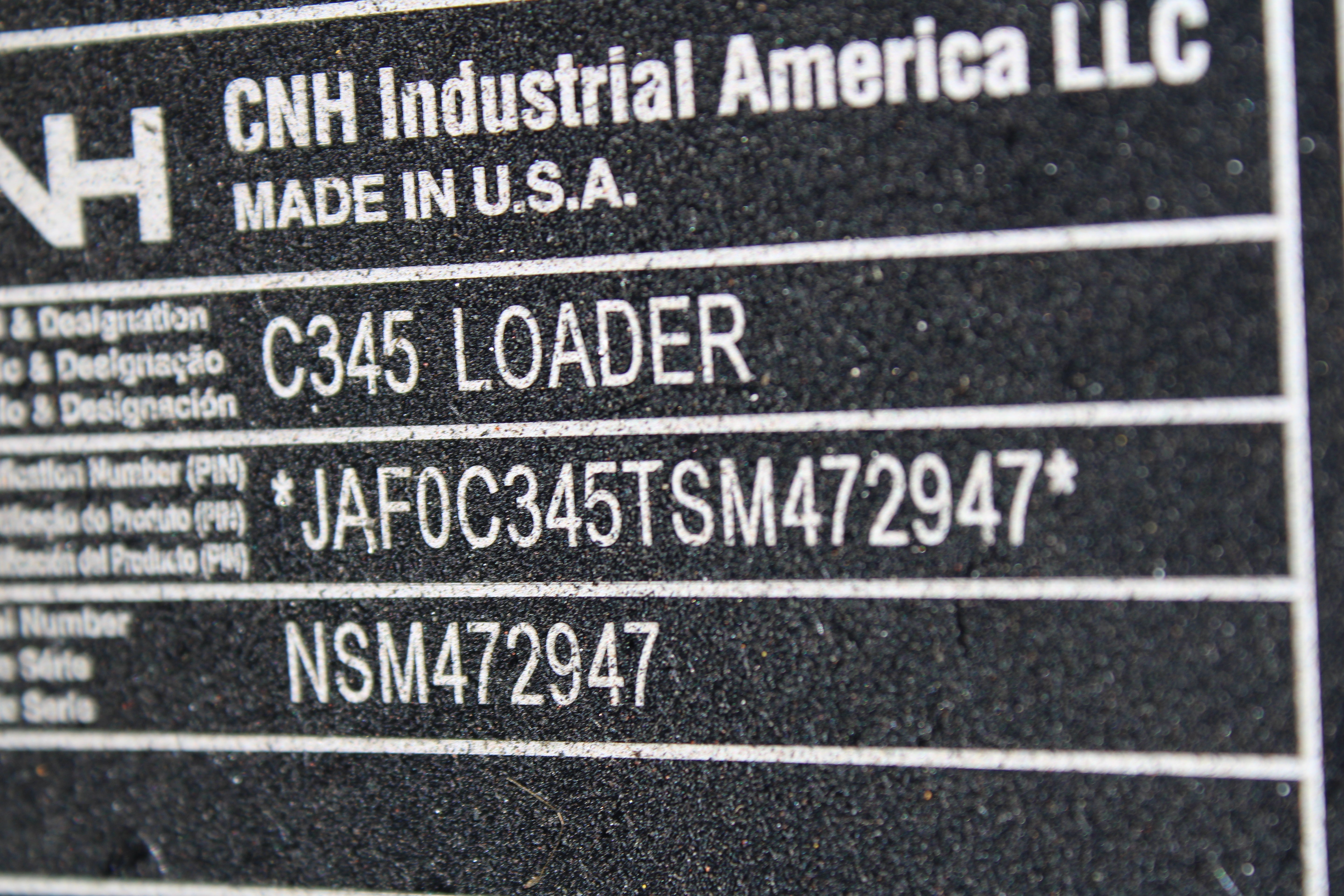 New Holland C345 Skid Steer