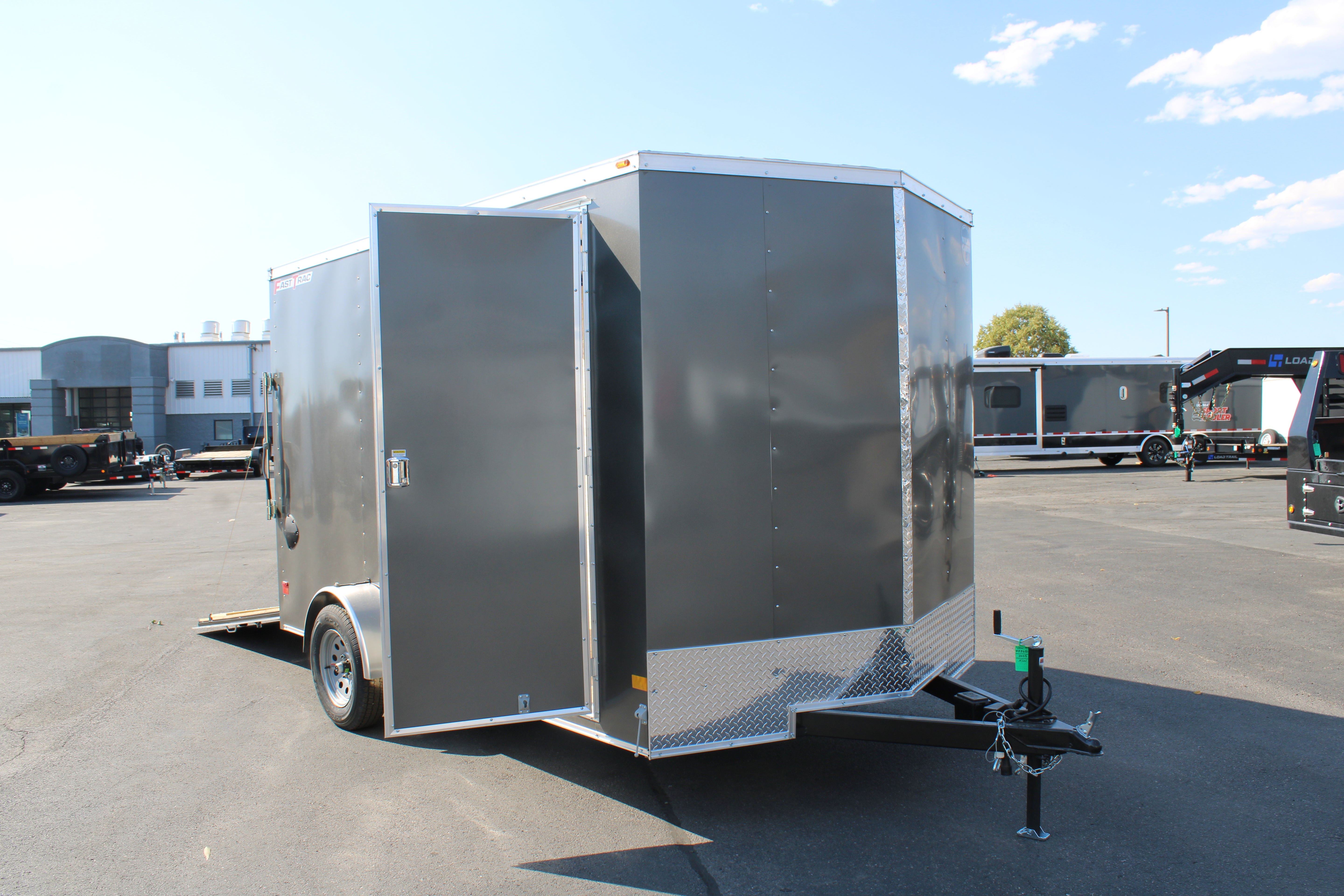 Wells Cargo 7 x 12 Deluxe Enclosed Trailer