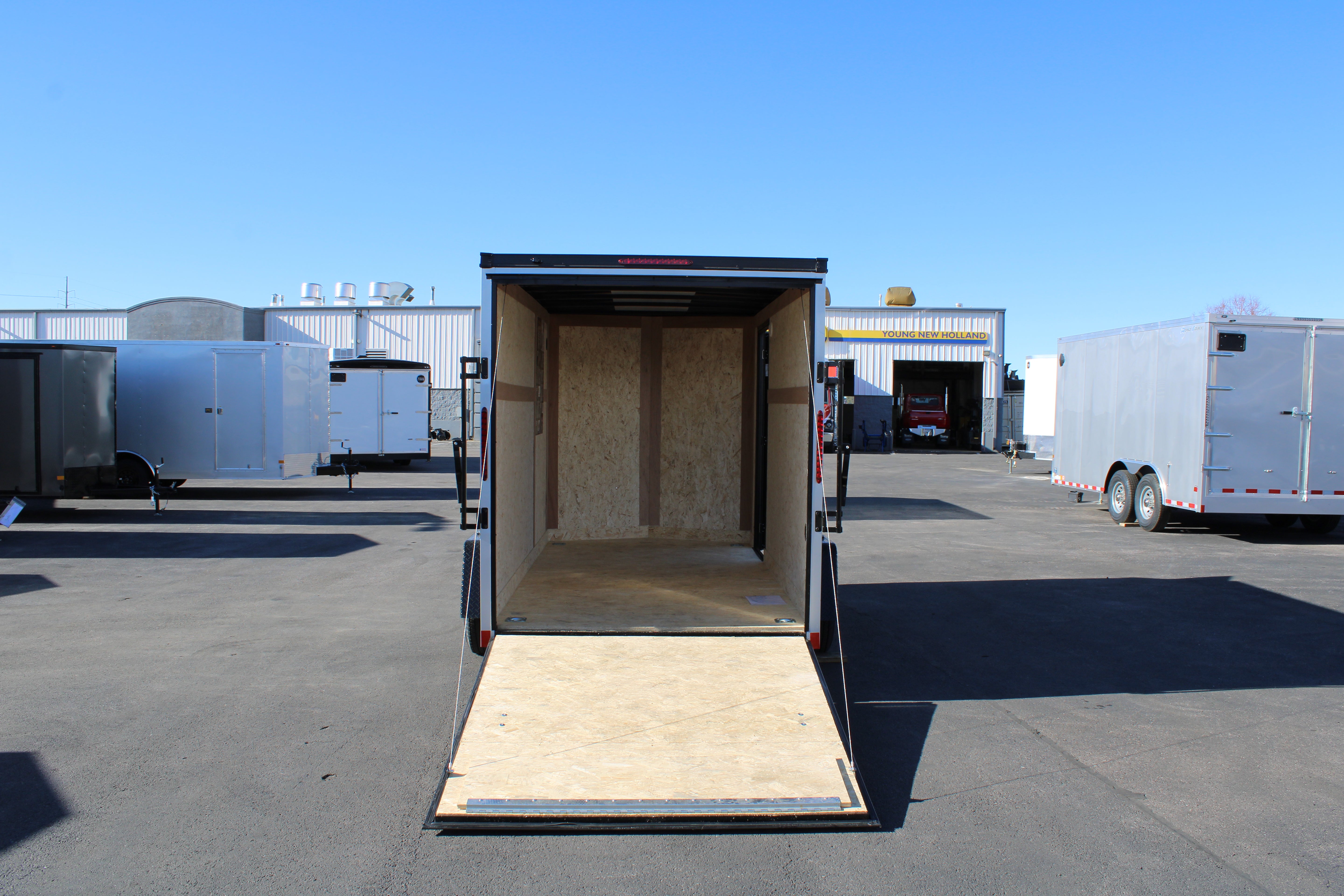 2025 Wells Cargo 6 x 12 Deluxe Enclosed Trailer