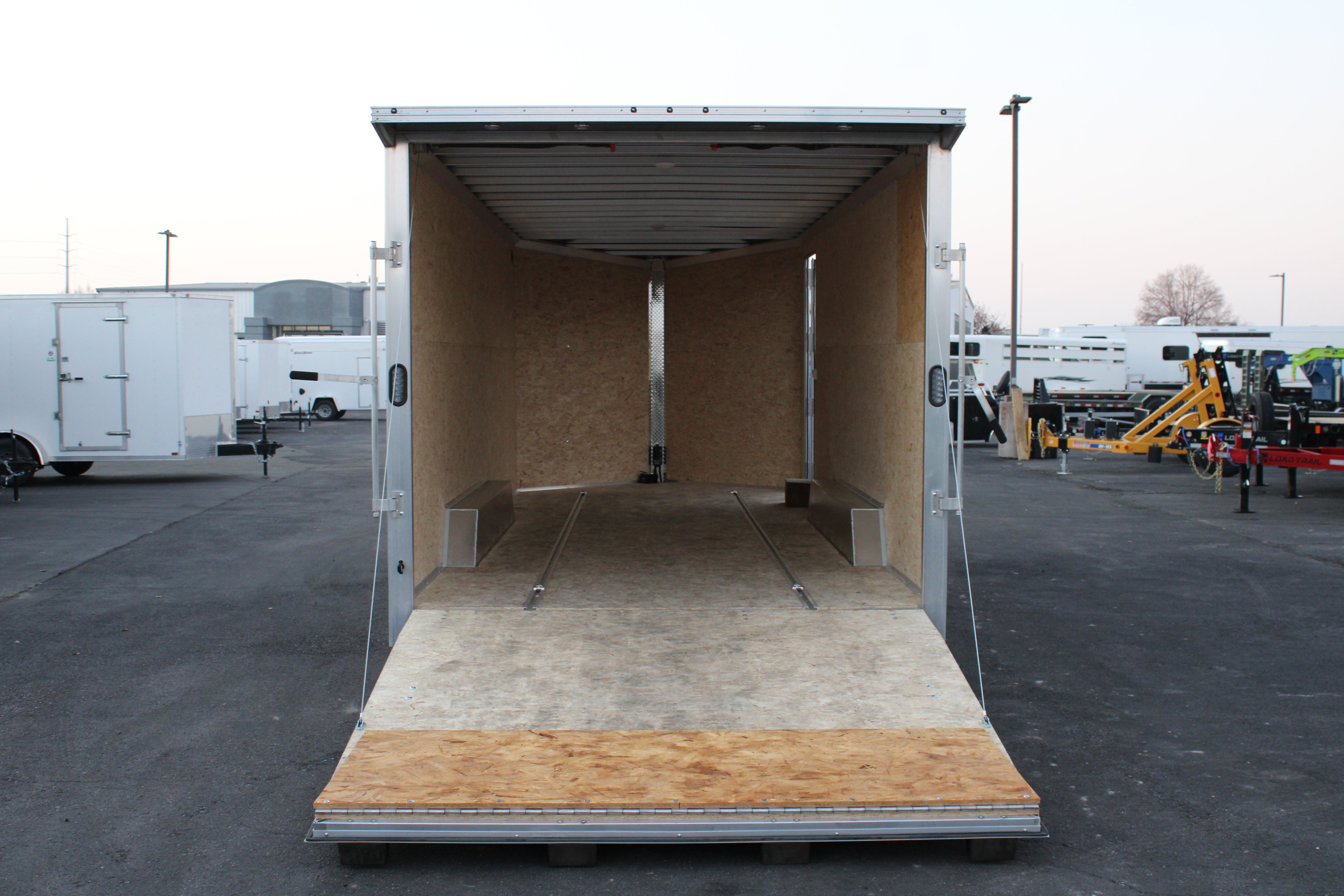 Used Alcom 8.5 x 20 Enclosed Cargo Trailer