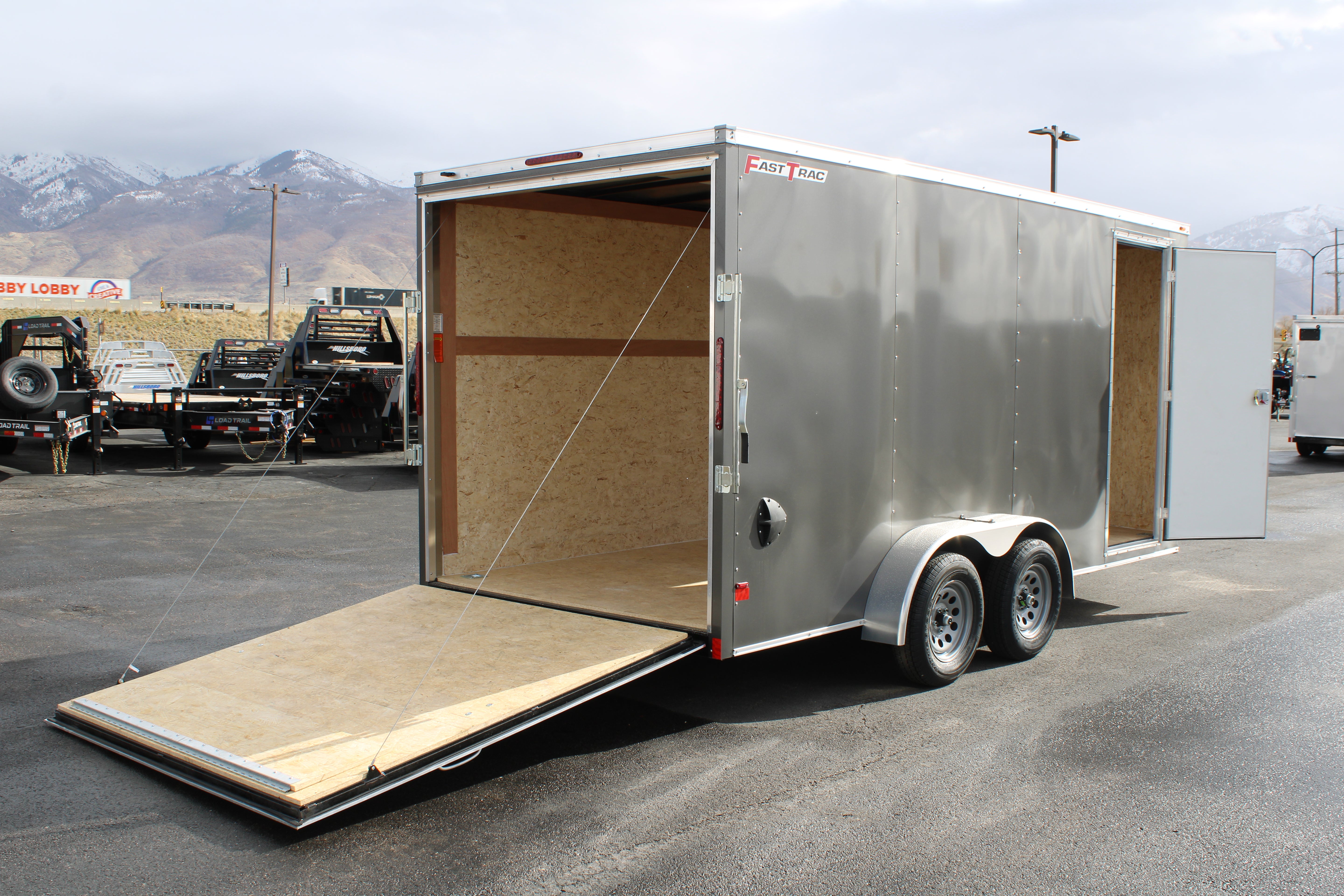 Wells Cargo 7 x 16 Deluxe Enclosed Cargo Trailer