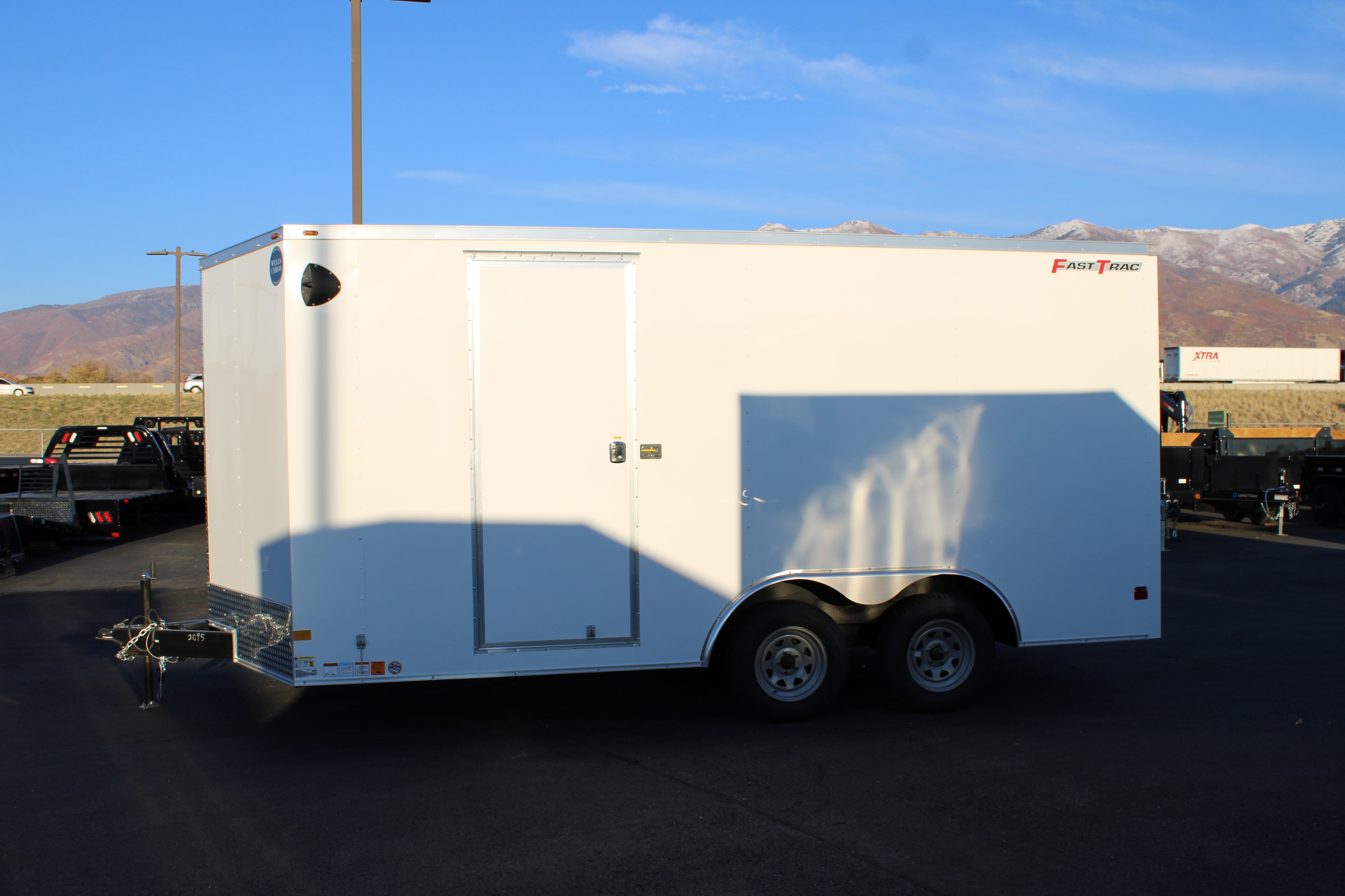 2025 Wells Cargo 8.5 x 16 Deluxe Enclosed Trailer