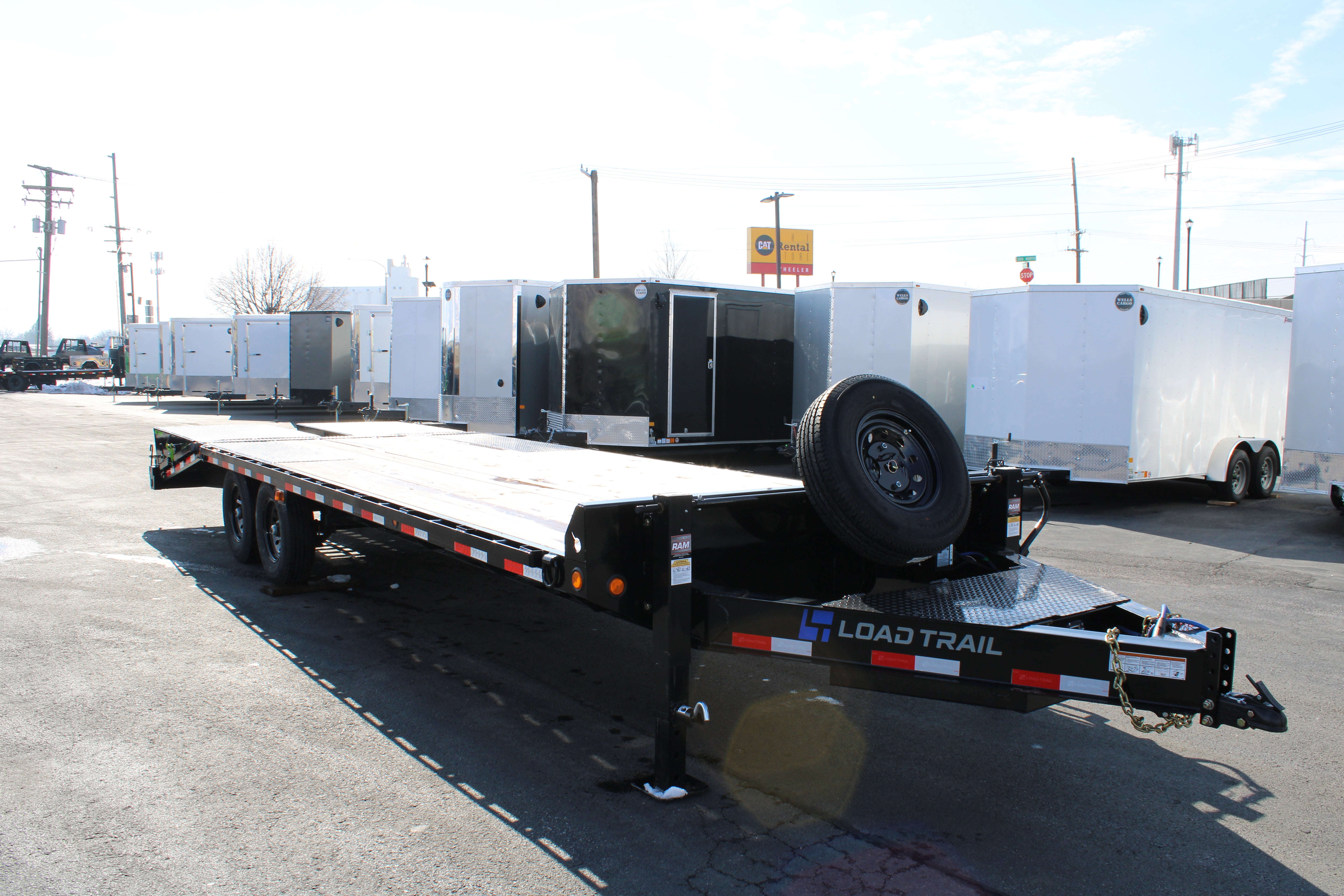 2024 Load Trail 83" x 25' Car Hauler Trailer