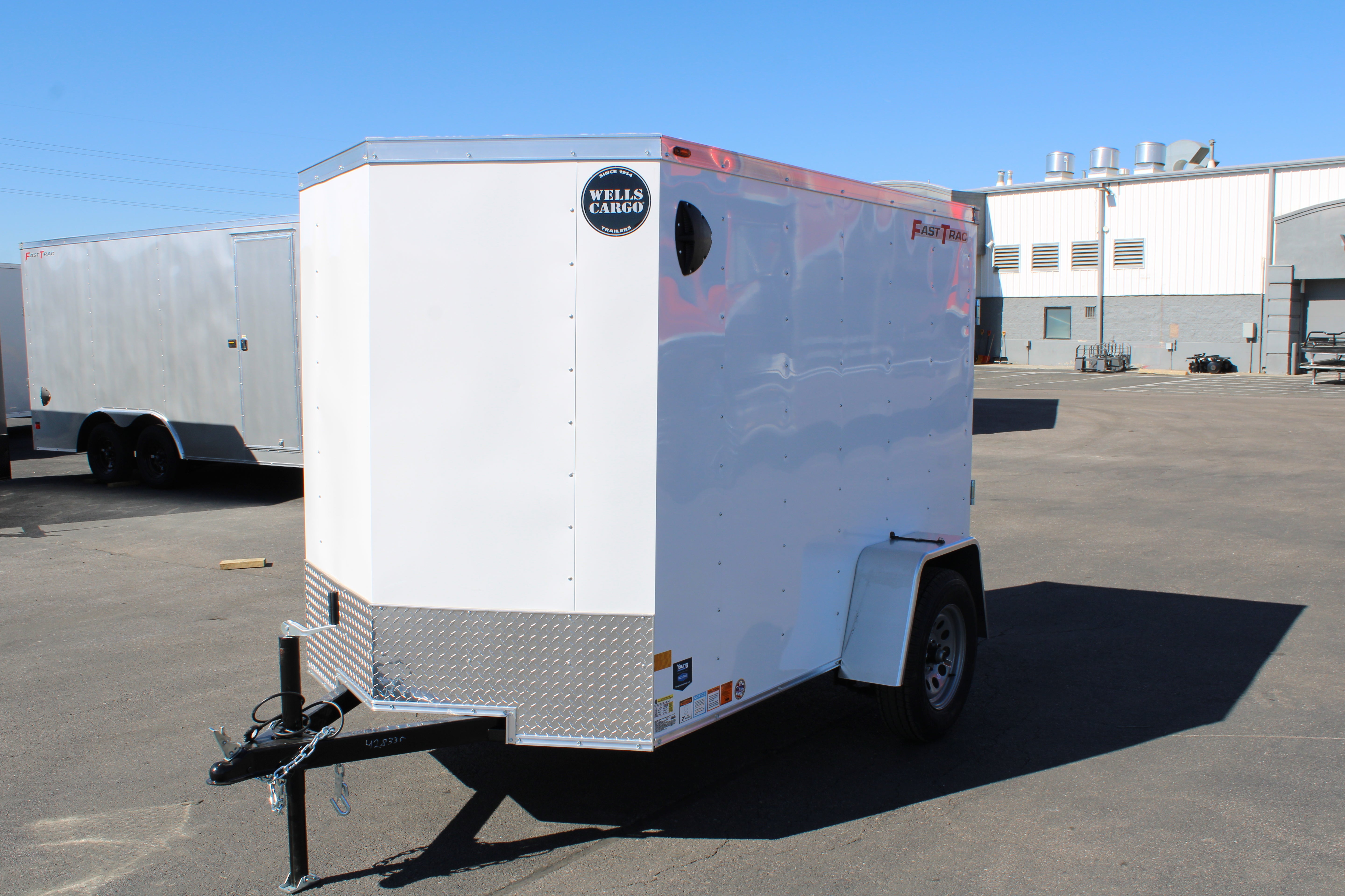 2025 Wells Cargo 5 x 8 Enclosed Trailer