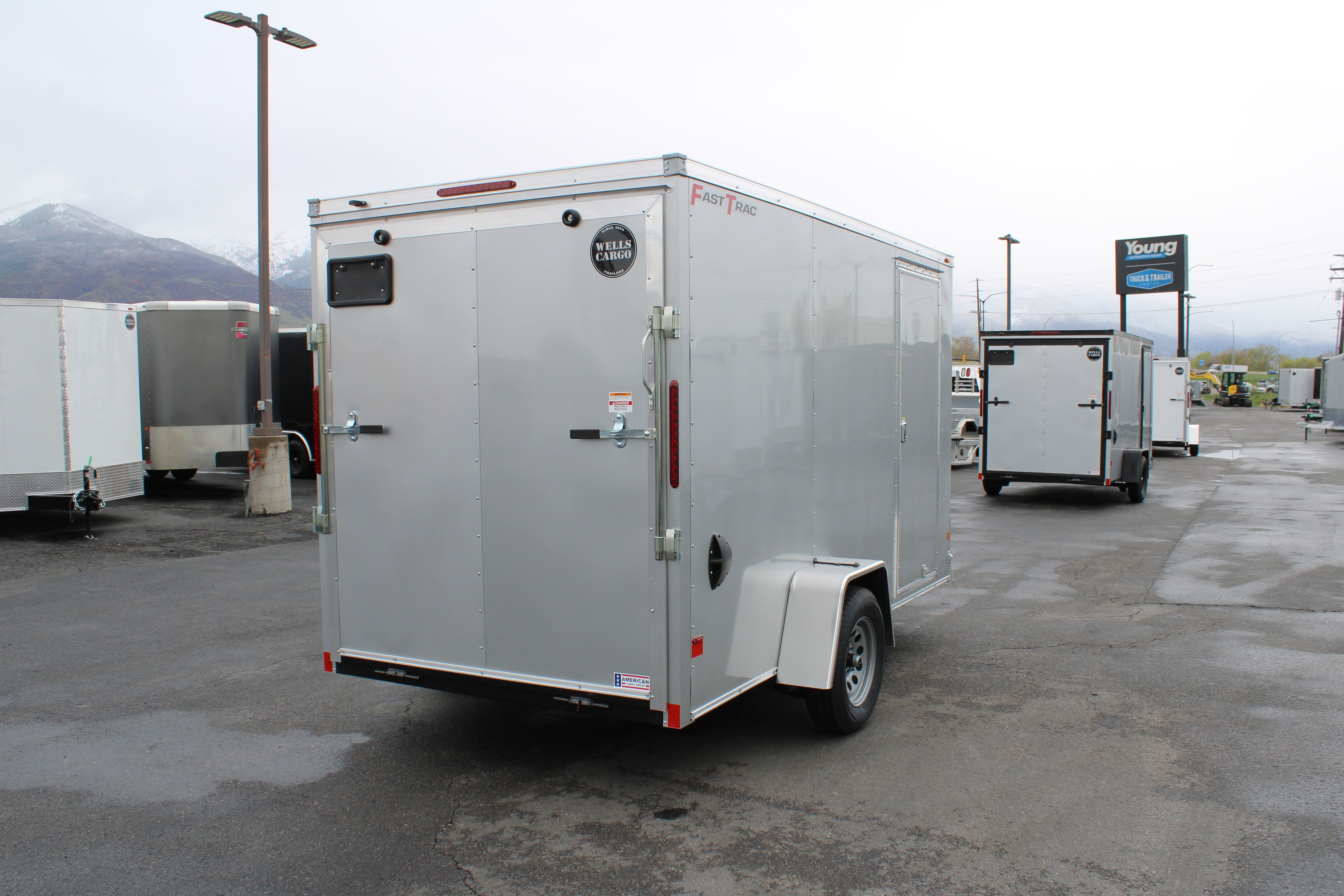 Wells Cargo 6 x 12 Deluxe Enclosed Trailer