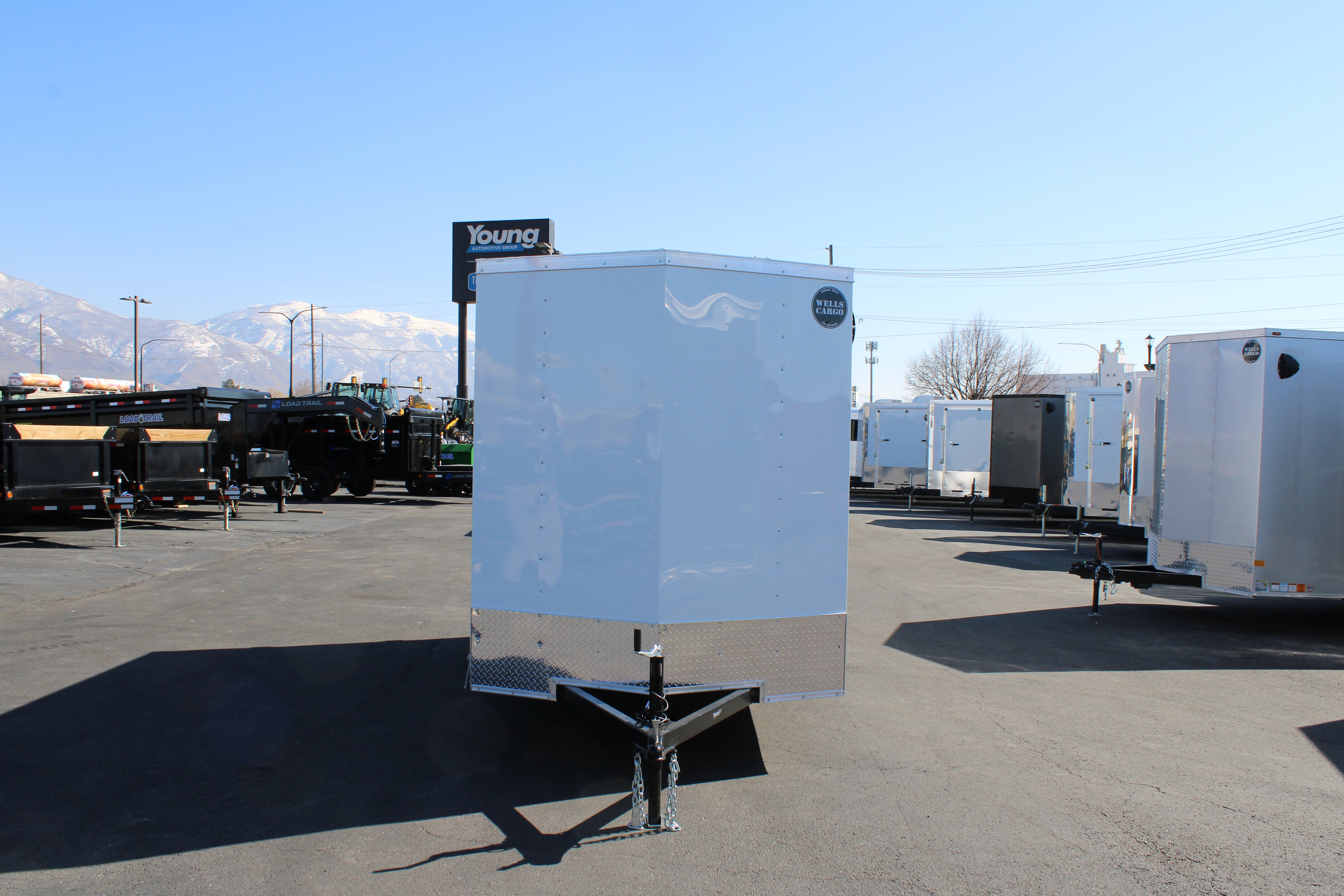 2025 Wells Cargo 6 x 12 Enclosed Trailer