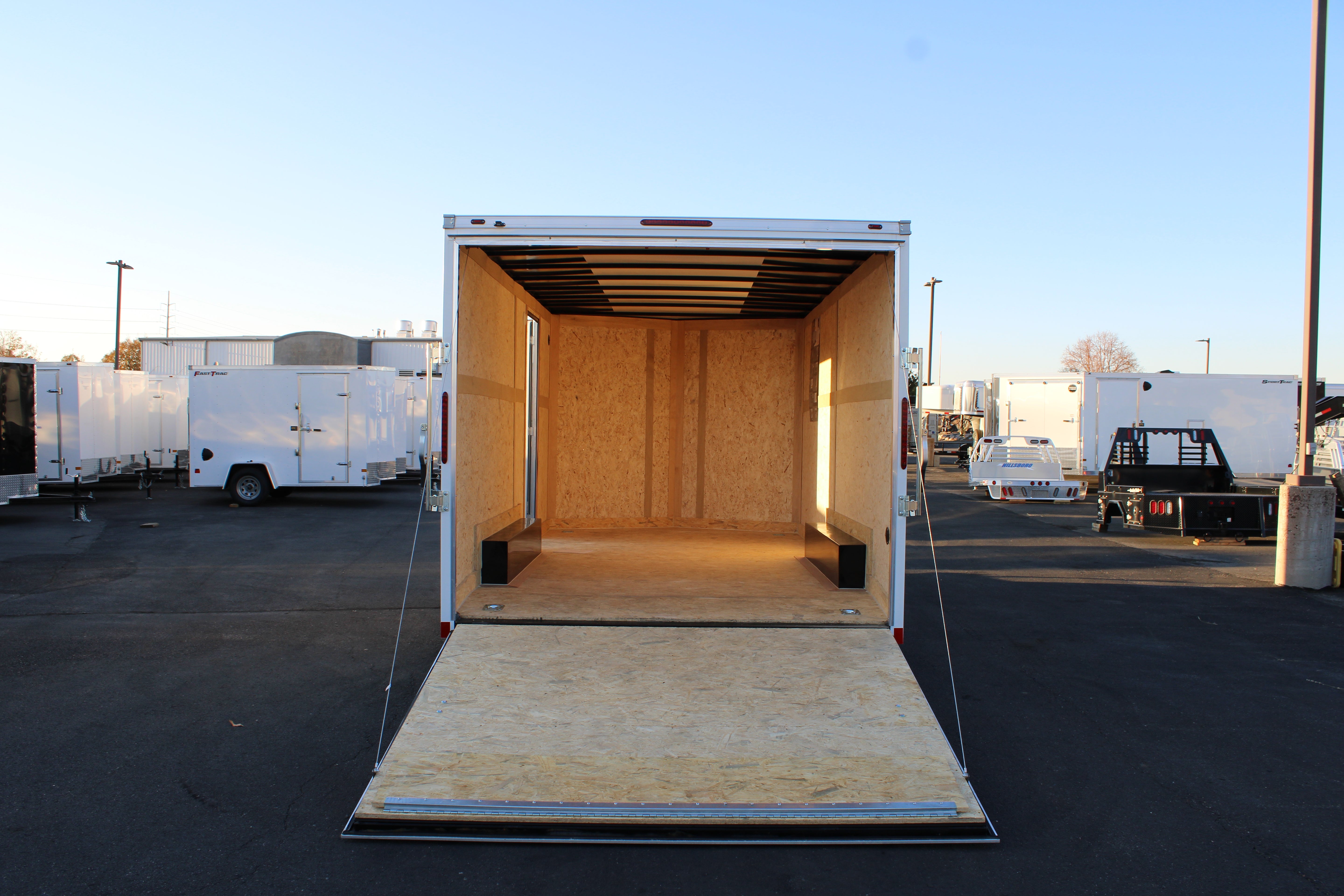 2025 Wells Cargo 8.5 x 16 Deluxe Enclosed Trailer