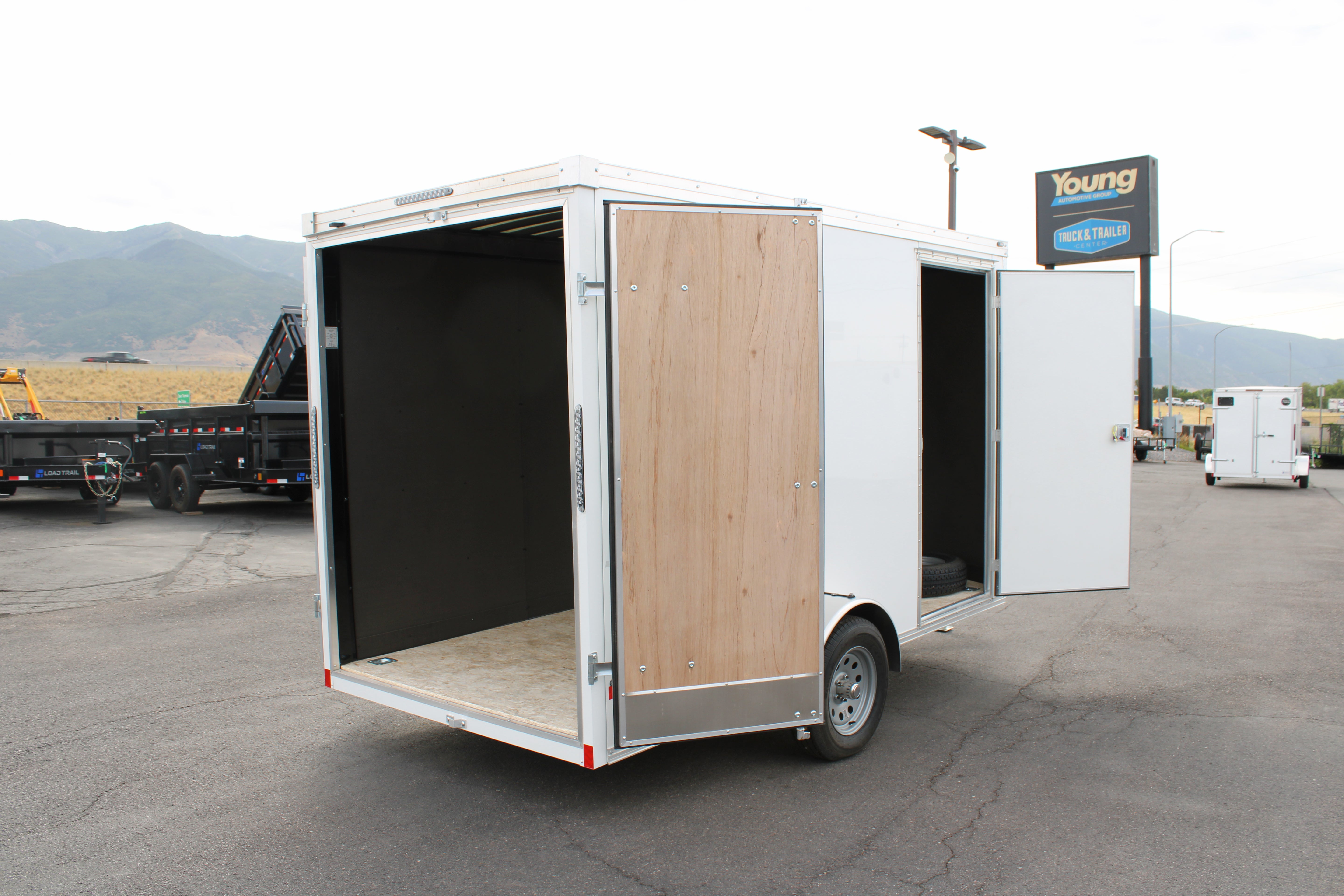 Enclosed 12' Haulmark Trailer