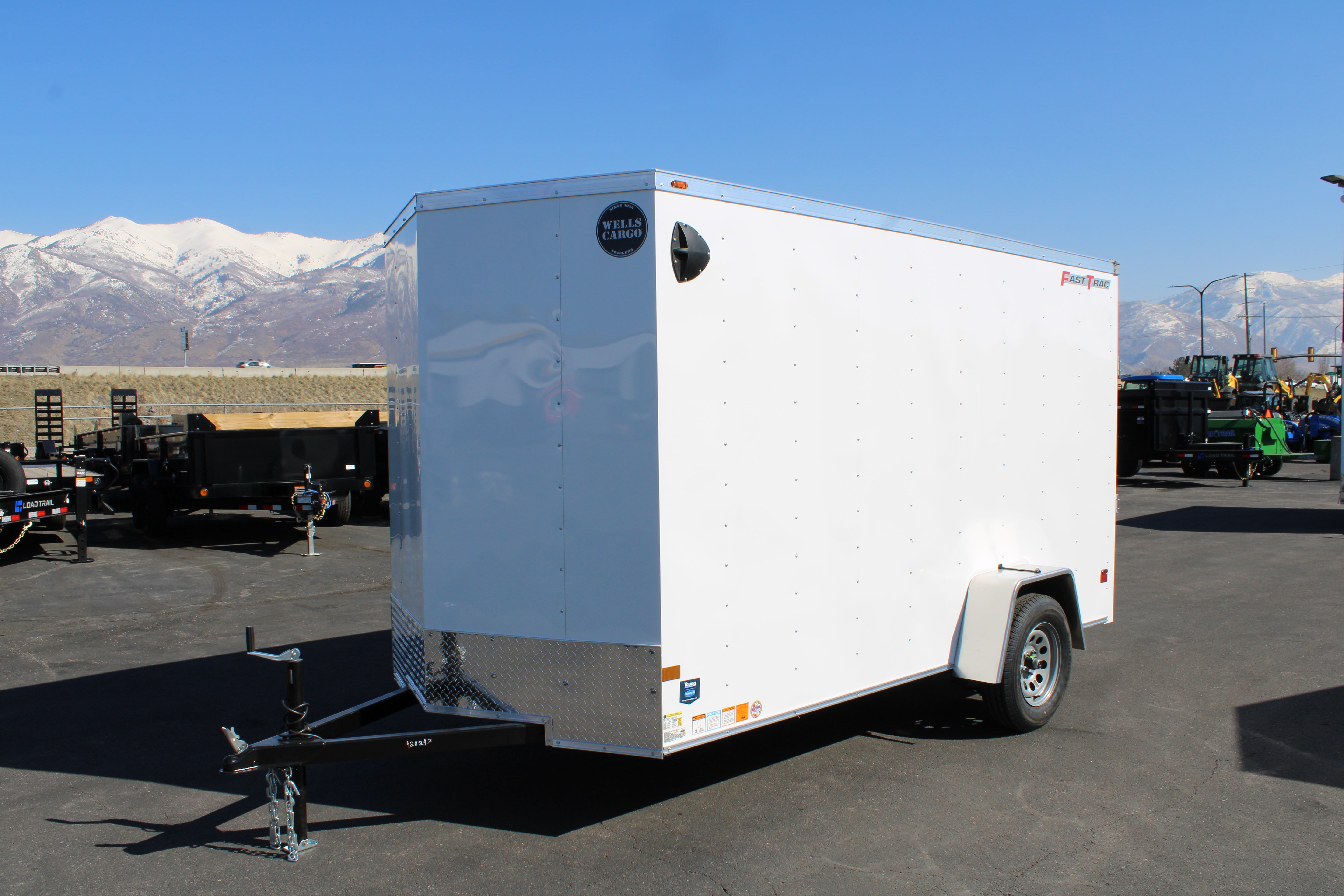 2025 Wells Cargo 6 x 12 Enclosed Trailer