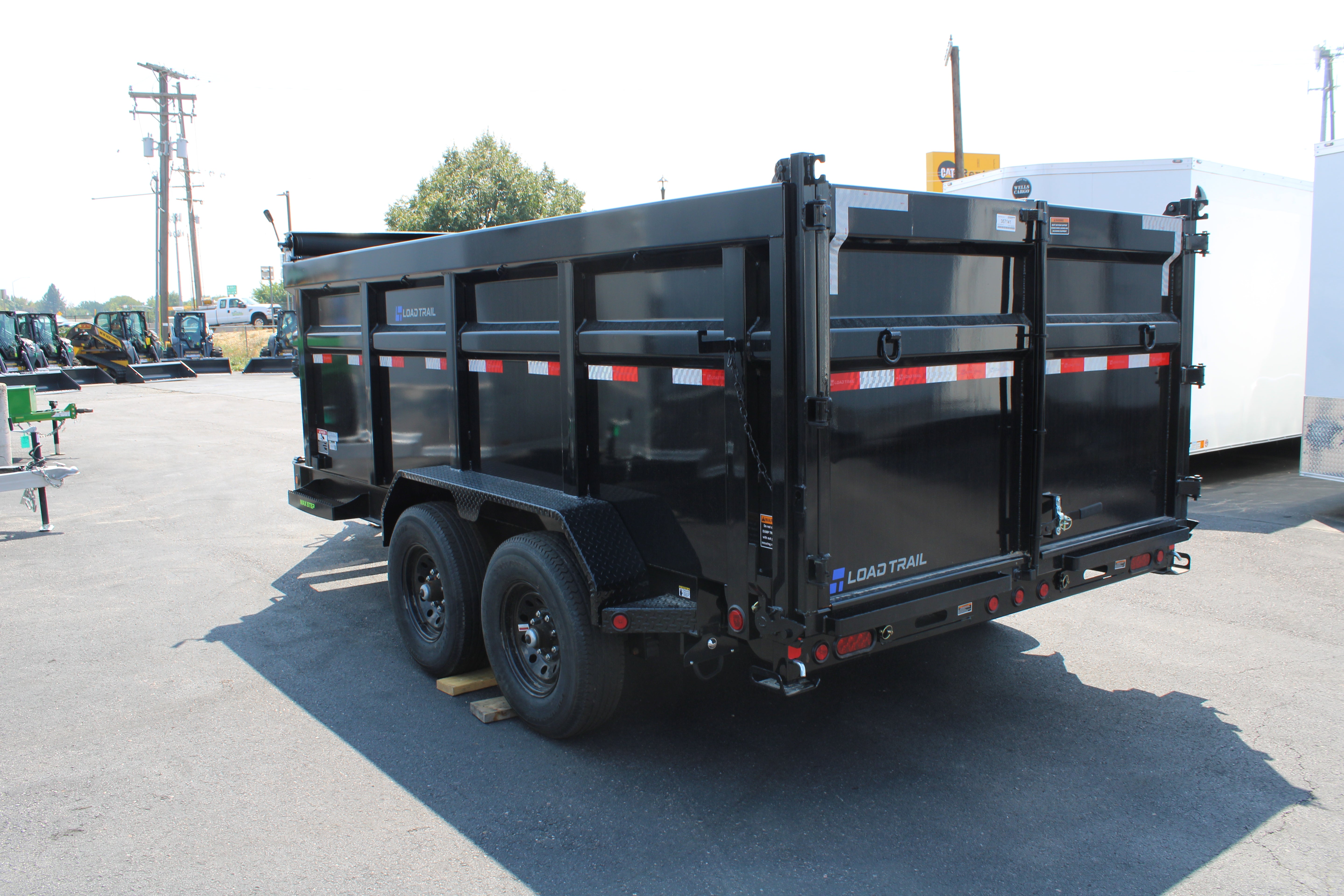 Load Trail 8.5 x 14 Dump Trailer W/ 48" Walls