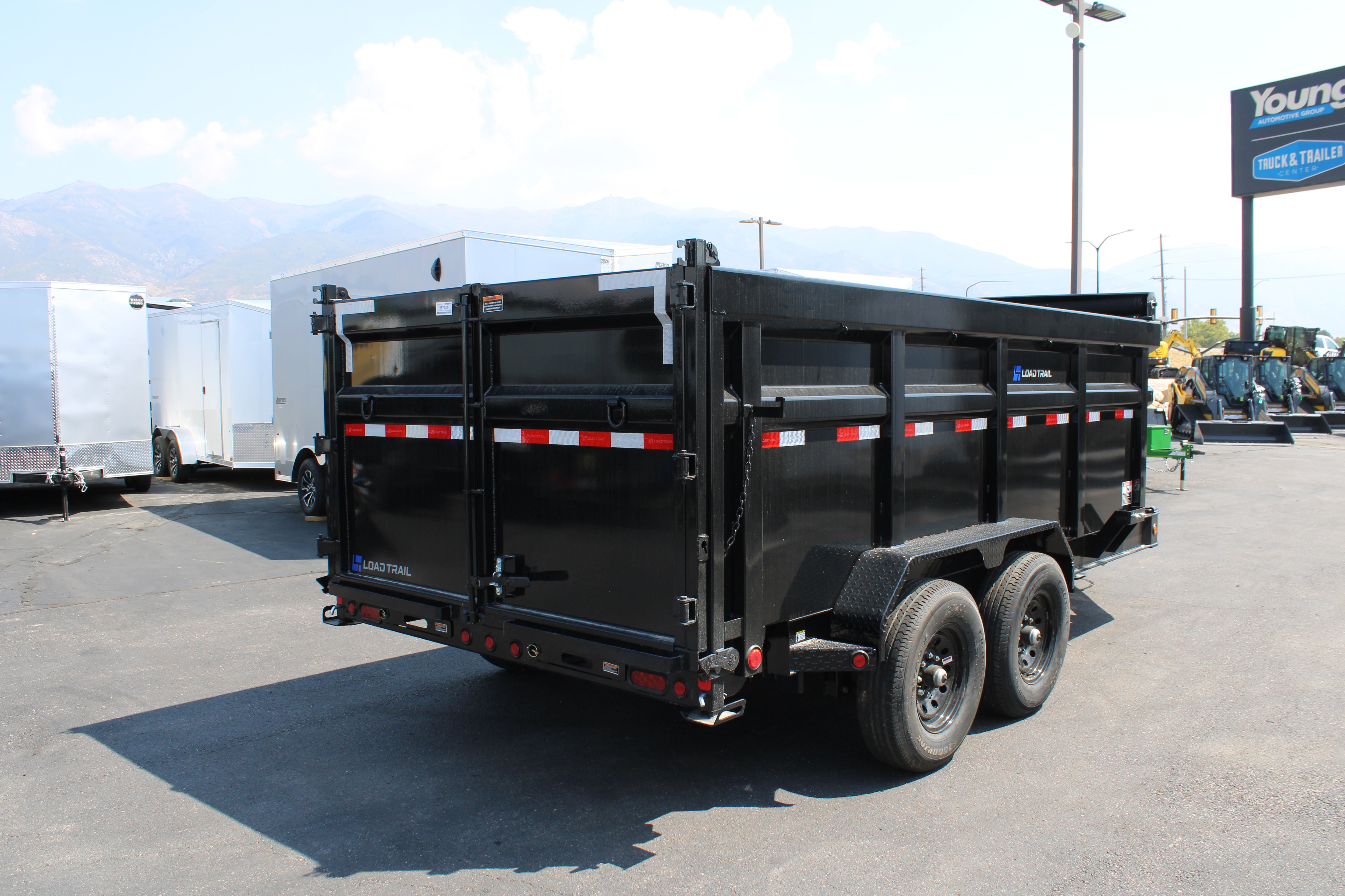 Load Trail 8.5 x 14 Dump Trailer W/ 48" Walls