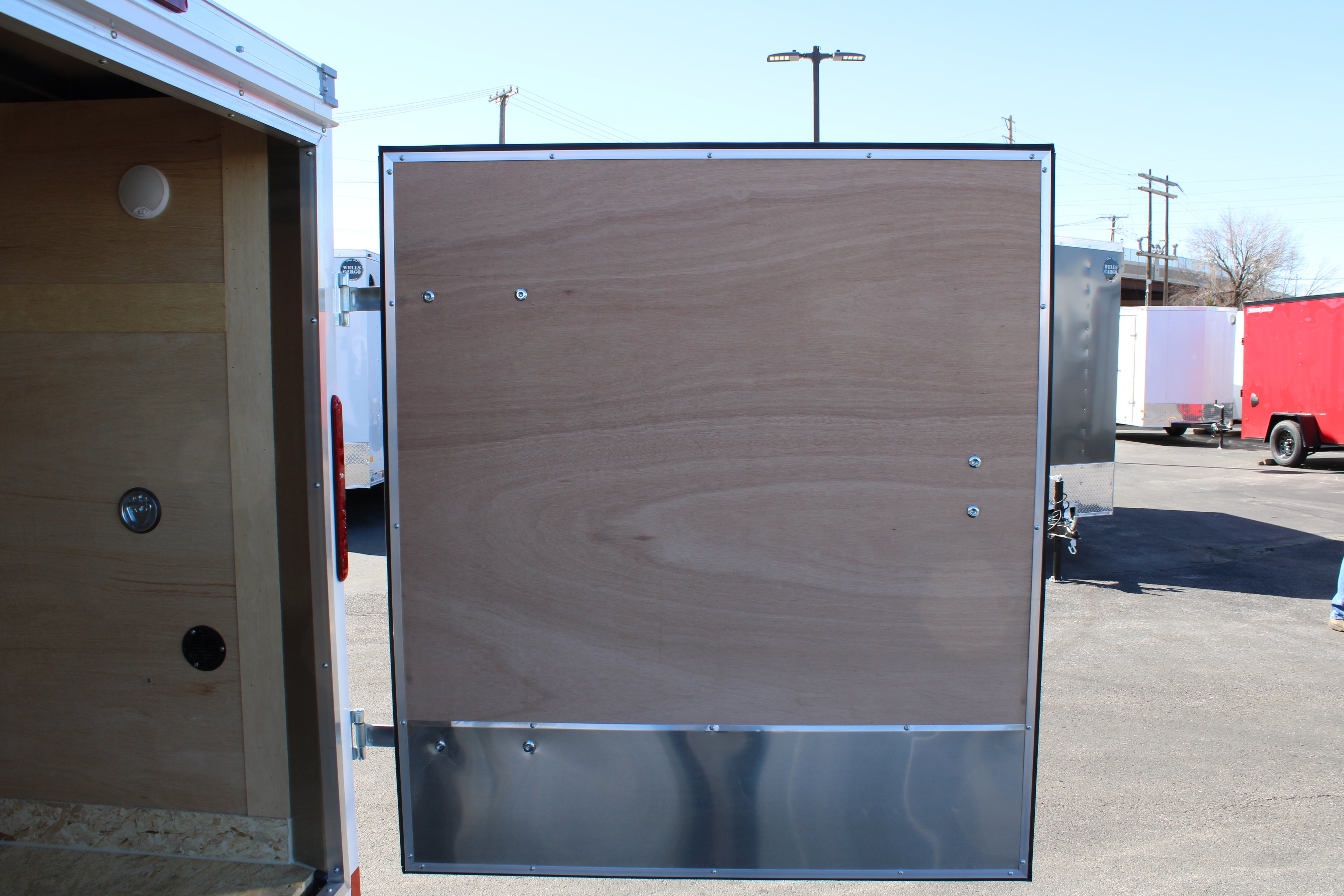 2025 Wells Cargo 5 x 8 Enclosed Trailer