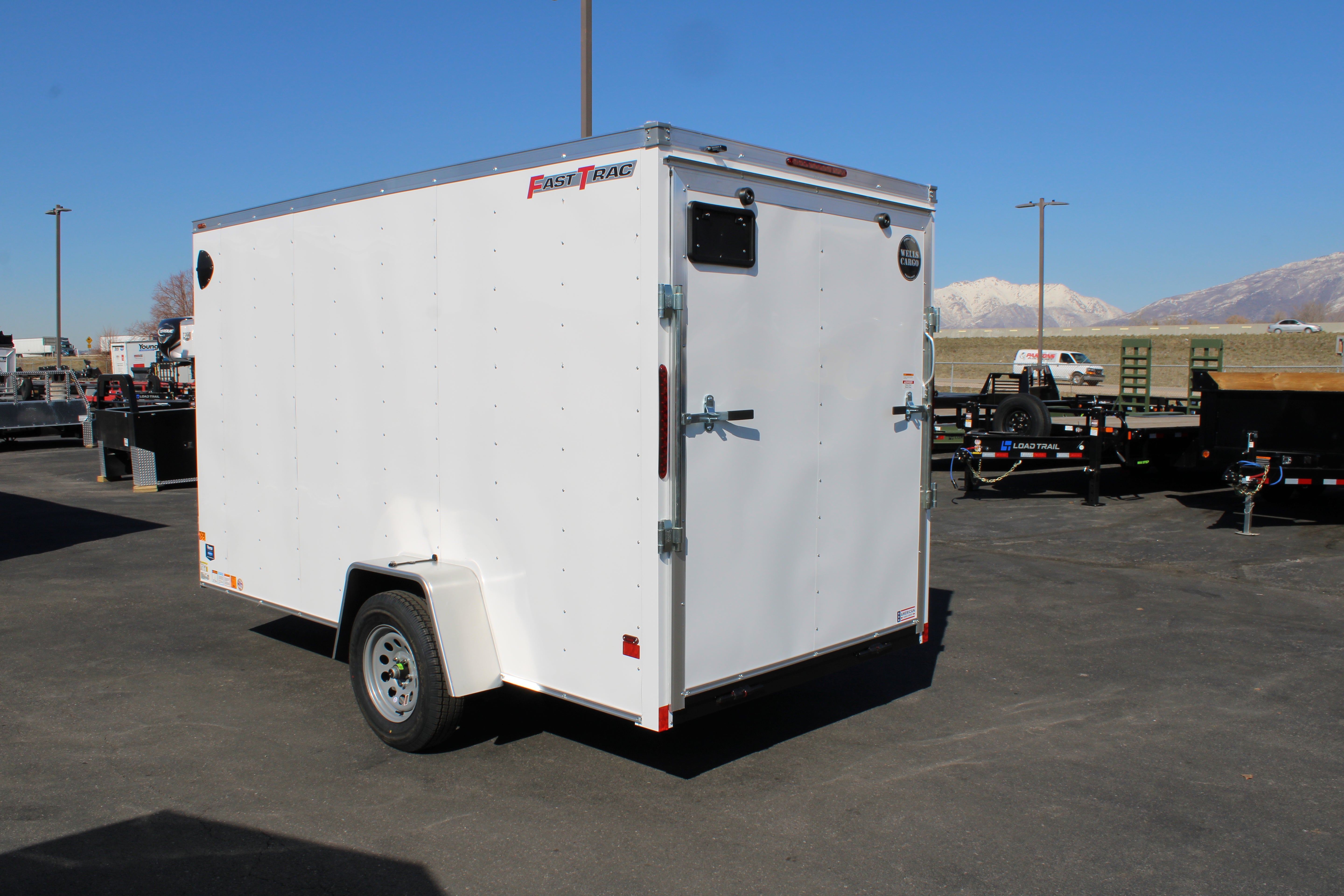 2025 Wells Cargo 6 x 12 Enclosed Trailer