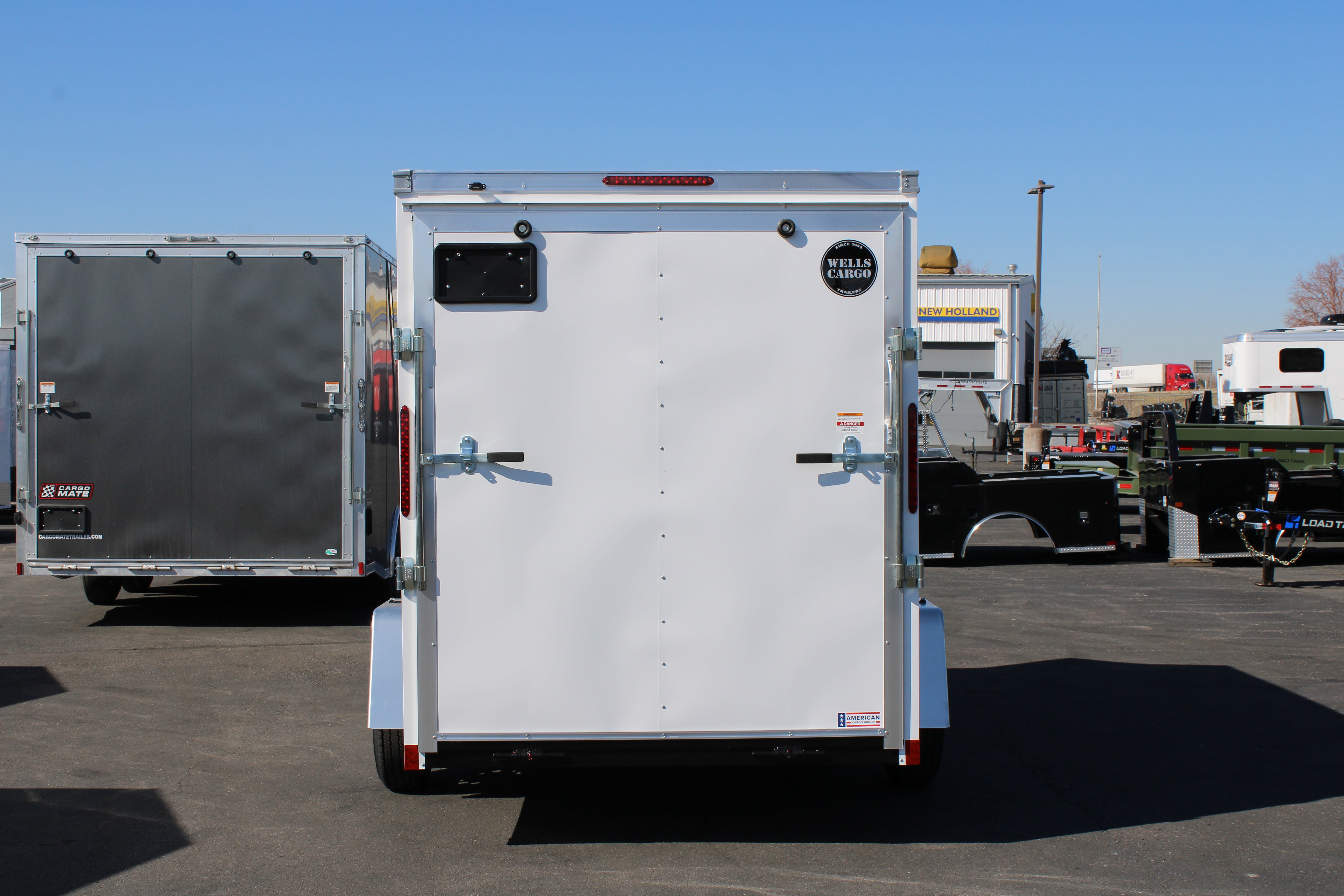 2025 Wells Cargo 6 x 12 Enclosed Trailer