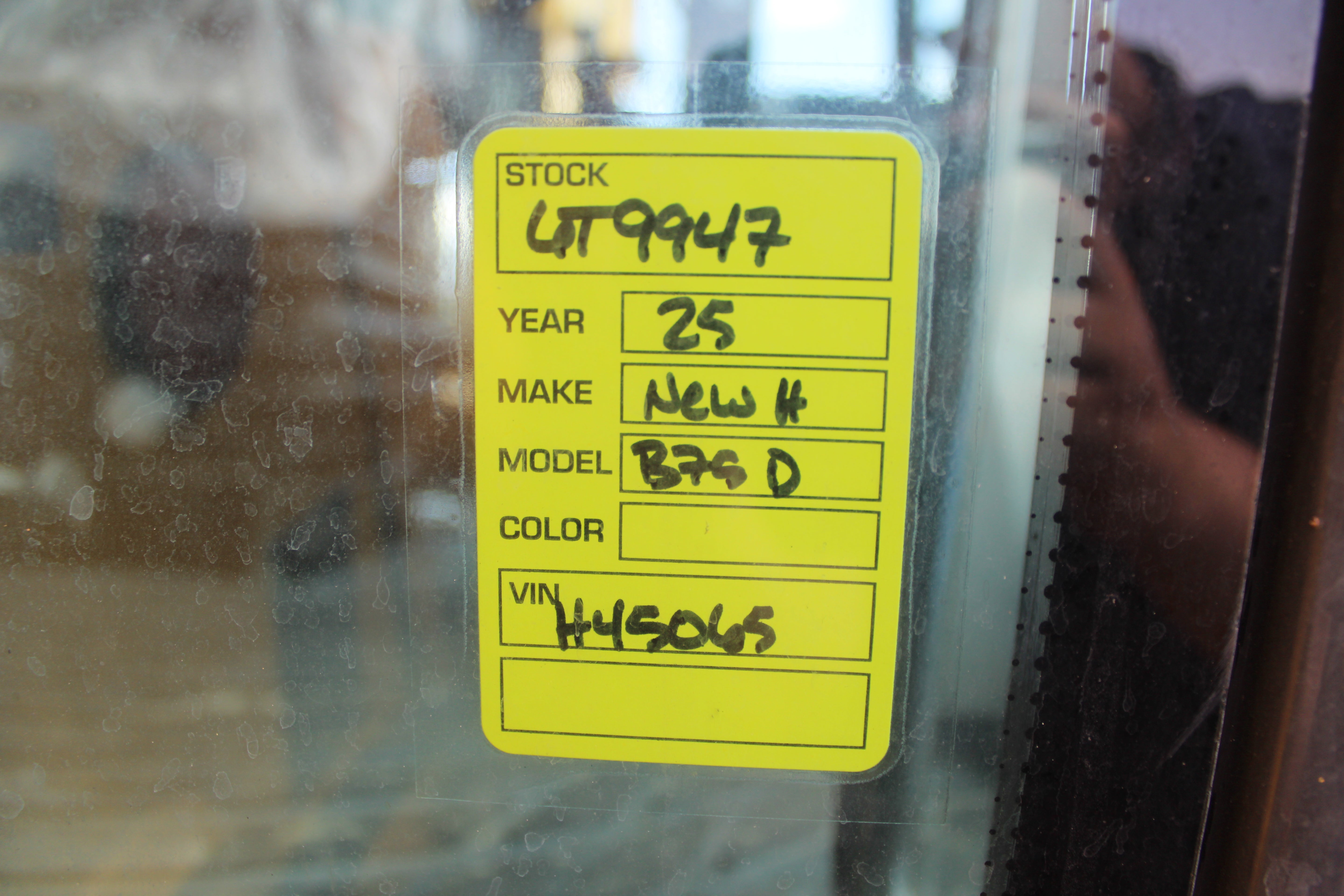 New Holland B75D Backhoe