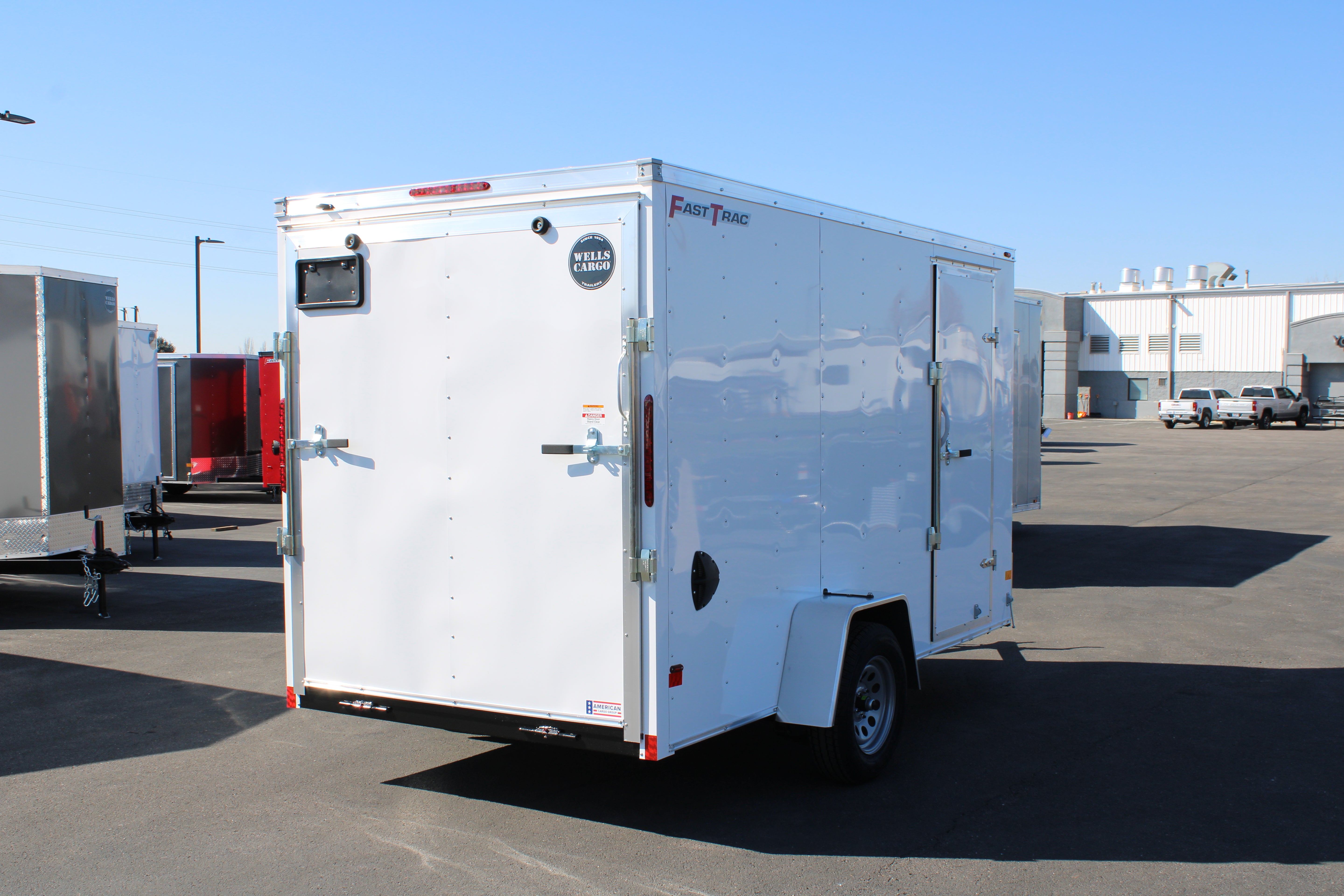 2025 Wells Cargo 6 x 12 Enclosed Trailer