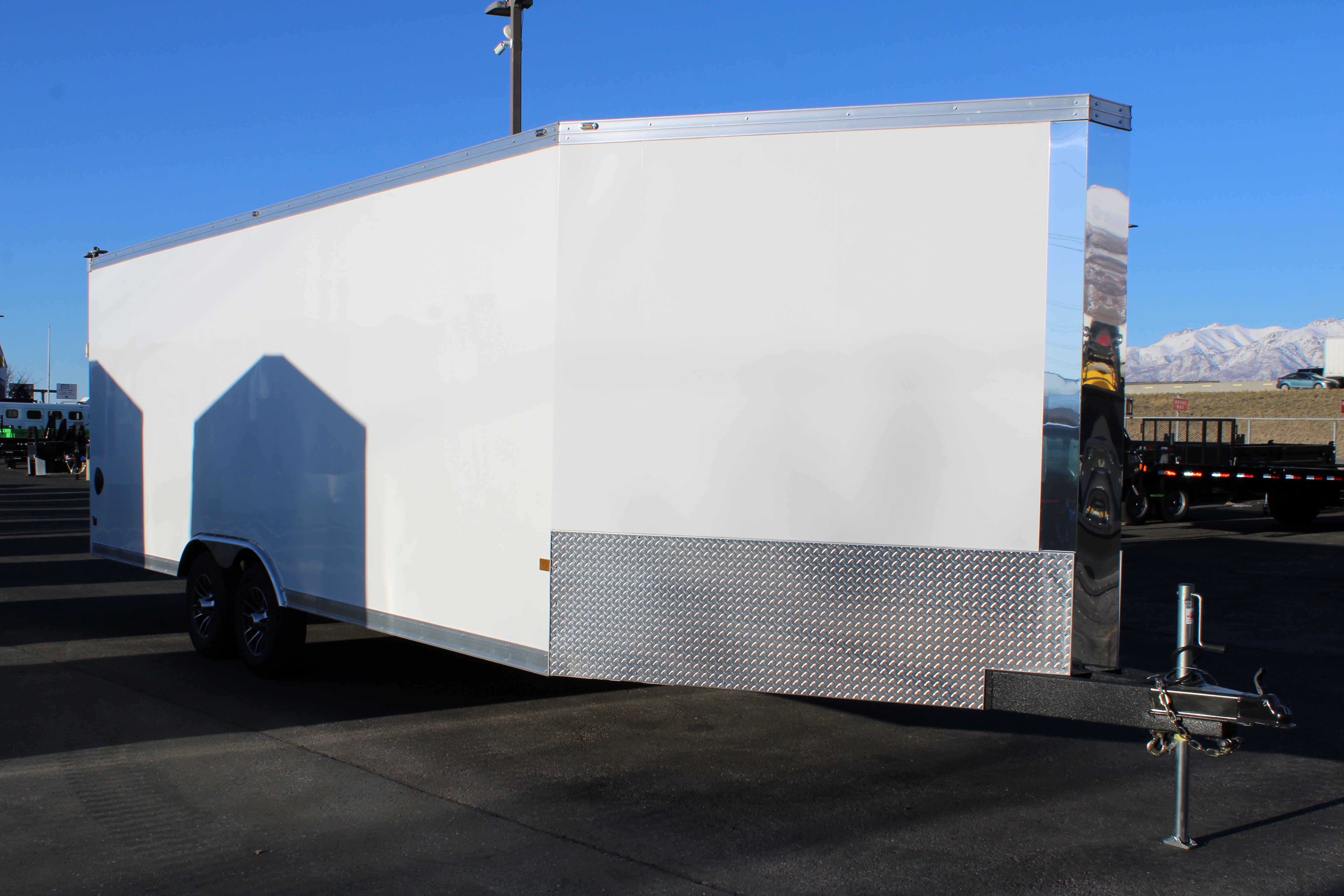 2025 Wells Cargo 8.5 x 28 Enclosed Snowmobile Trailer