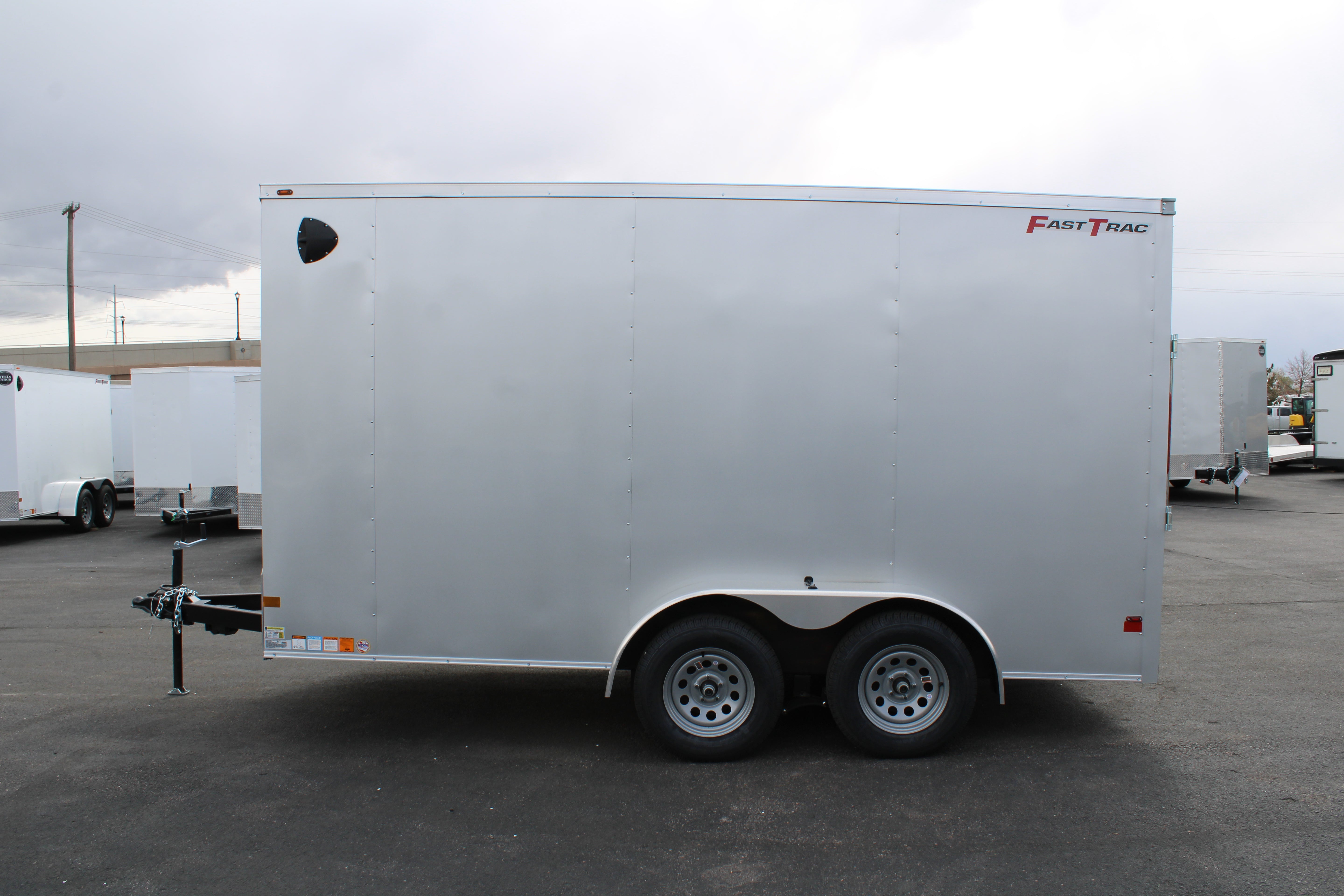 Wells Cargo 7 x 14 Deluxe Enclosed Trailer