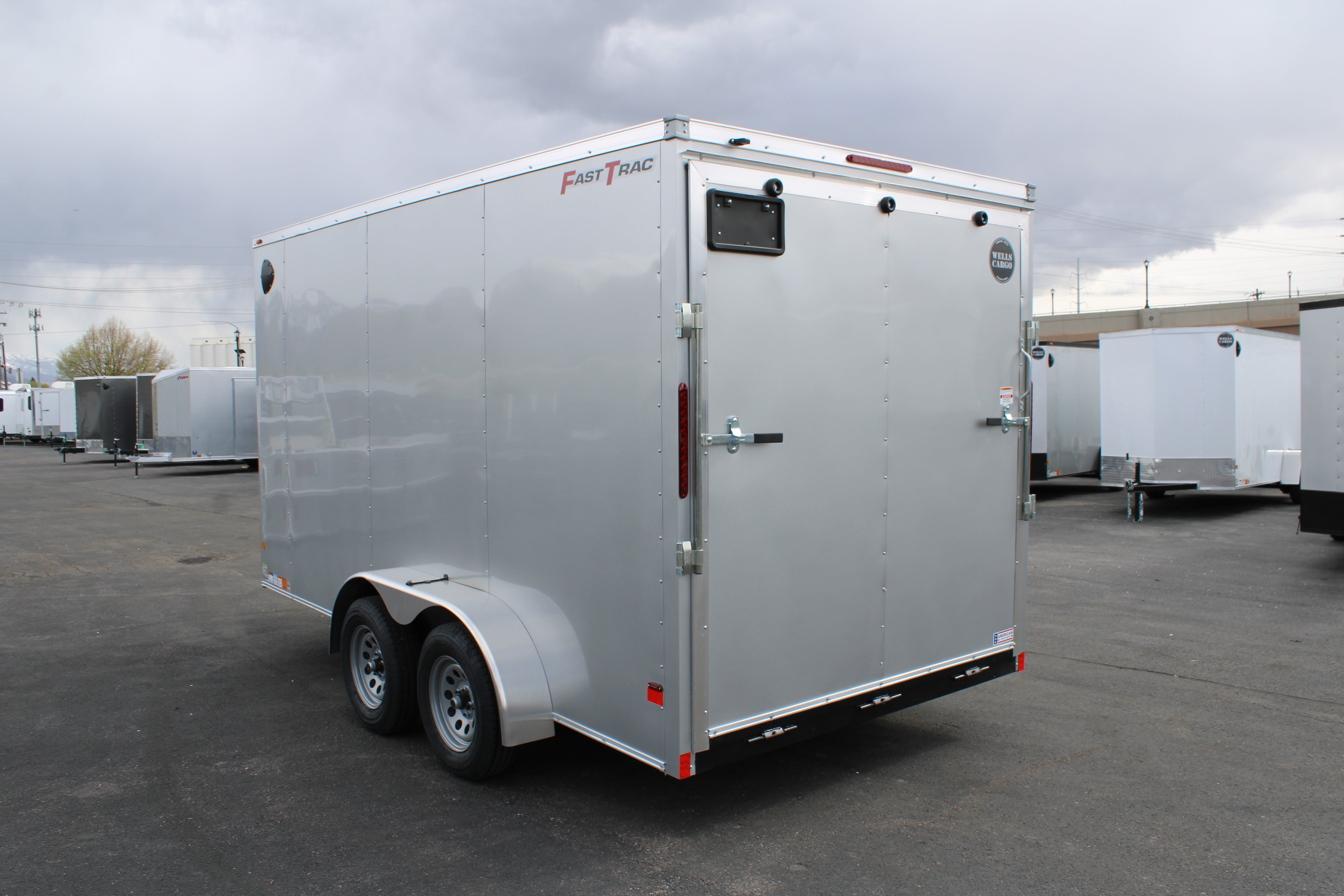 Wells Cargo 7 x 14 Deluxe Enclosed Trailer