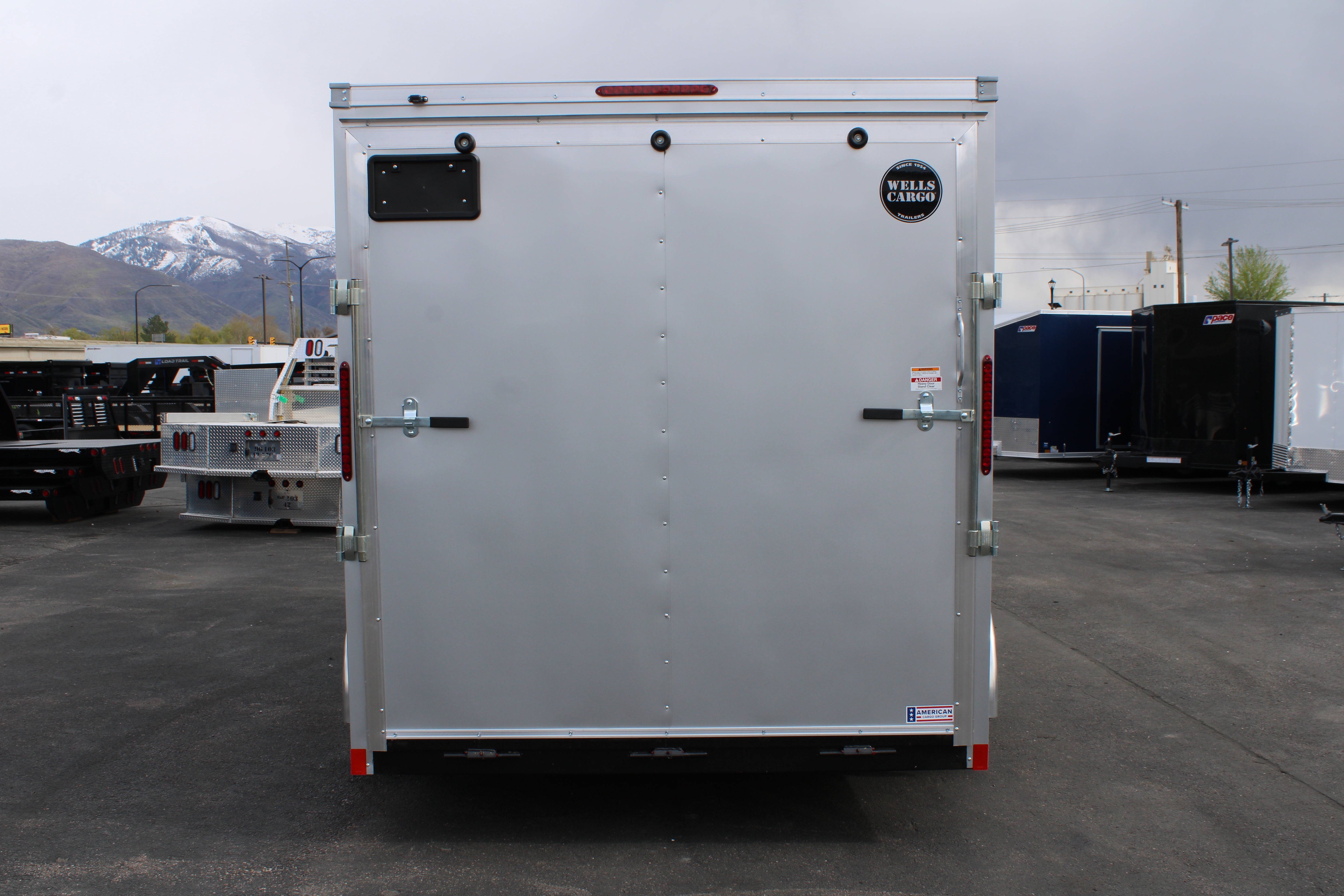 Wells Cargo 7 x 14 Deluxe Enclosed Trailer