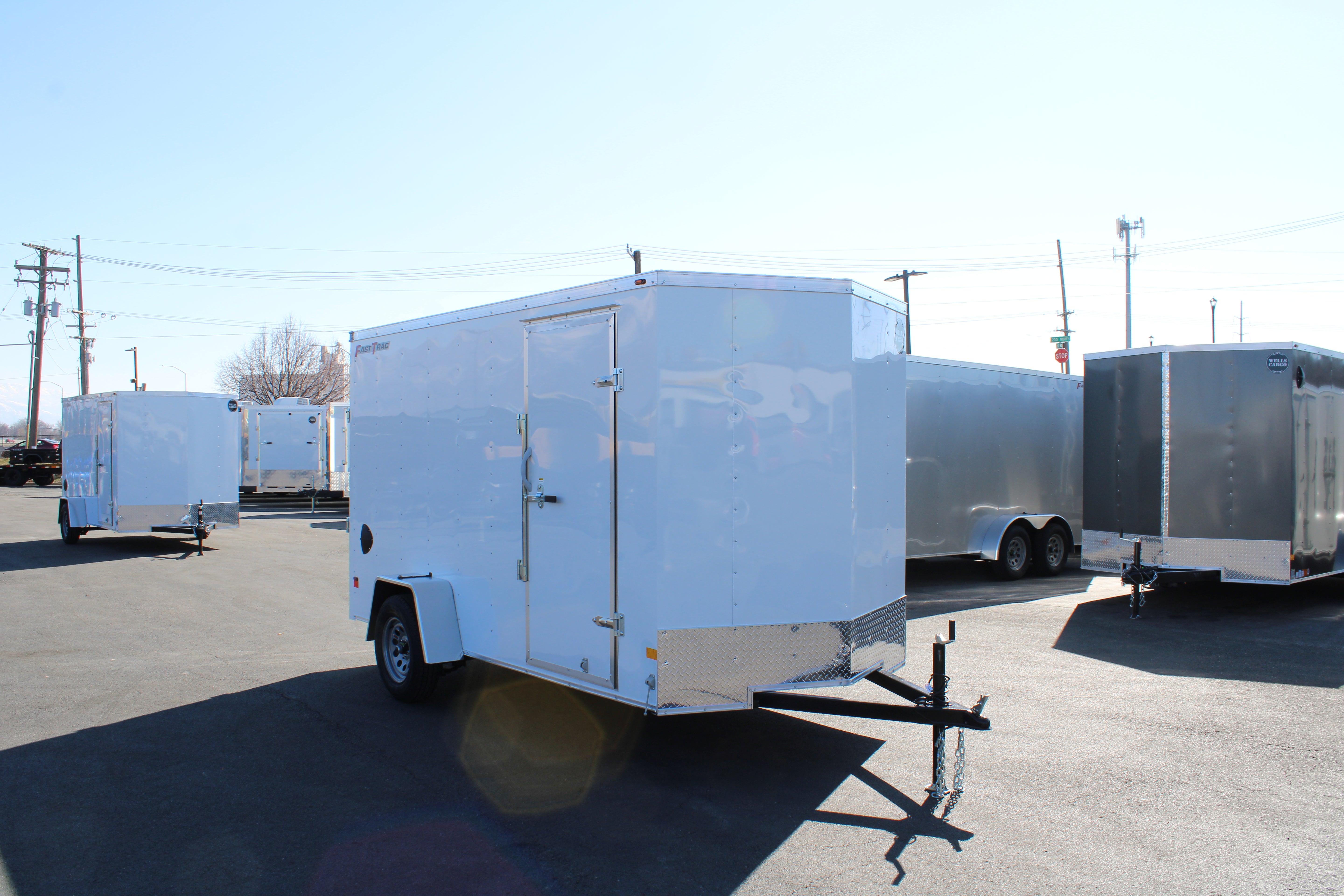 2025 Wells Cargo 6 x 12 Enclosed Trailer