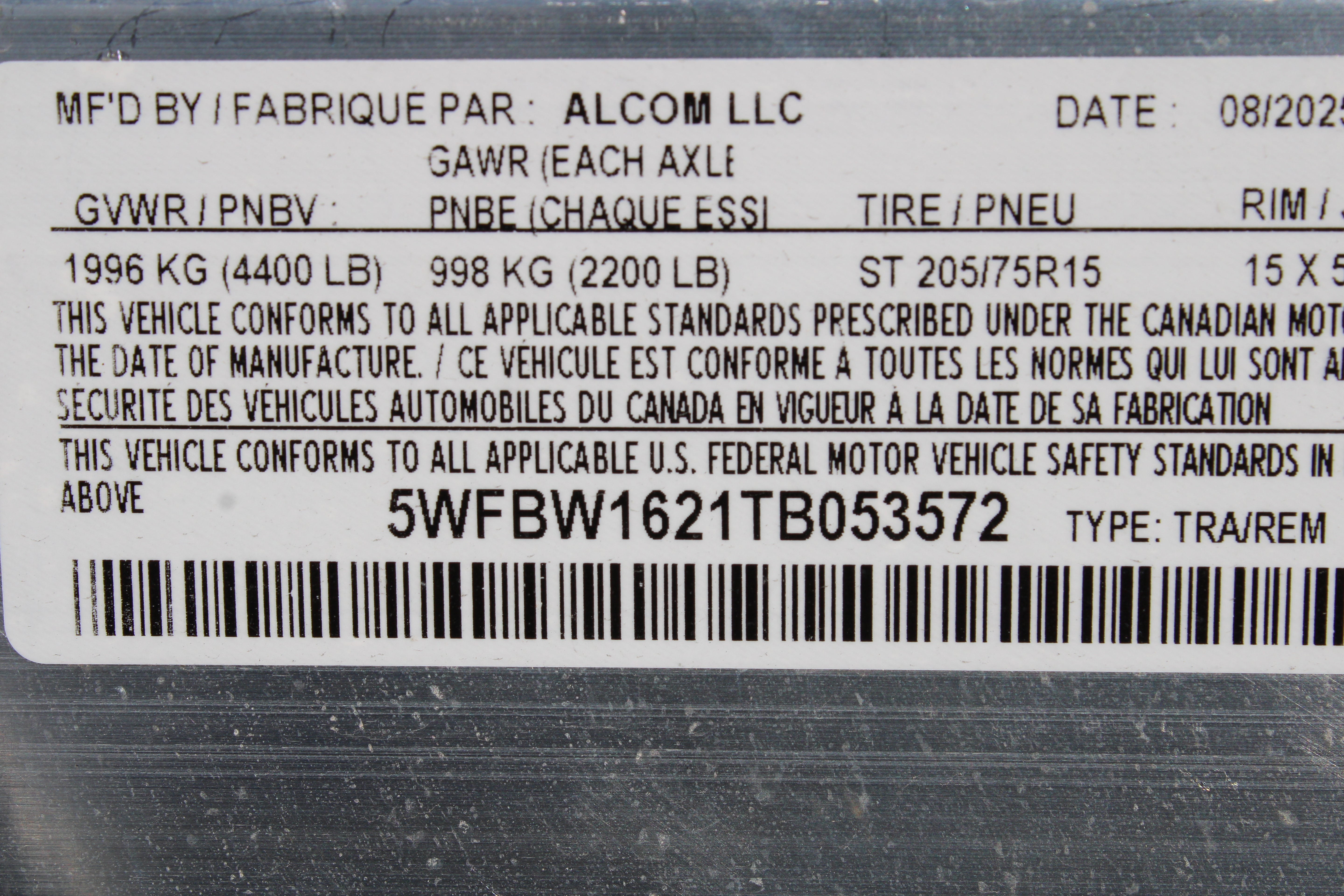 Alcom Snopro Trailer