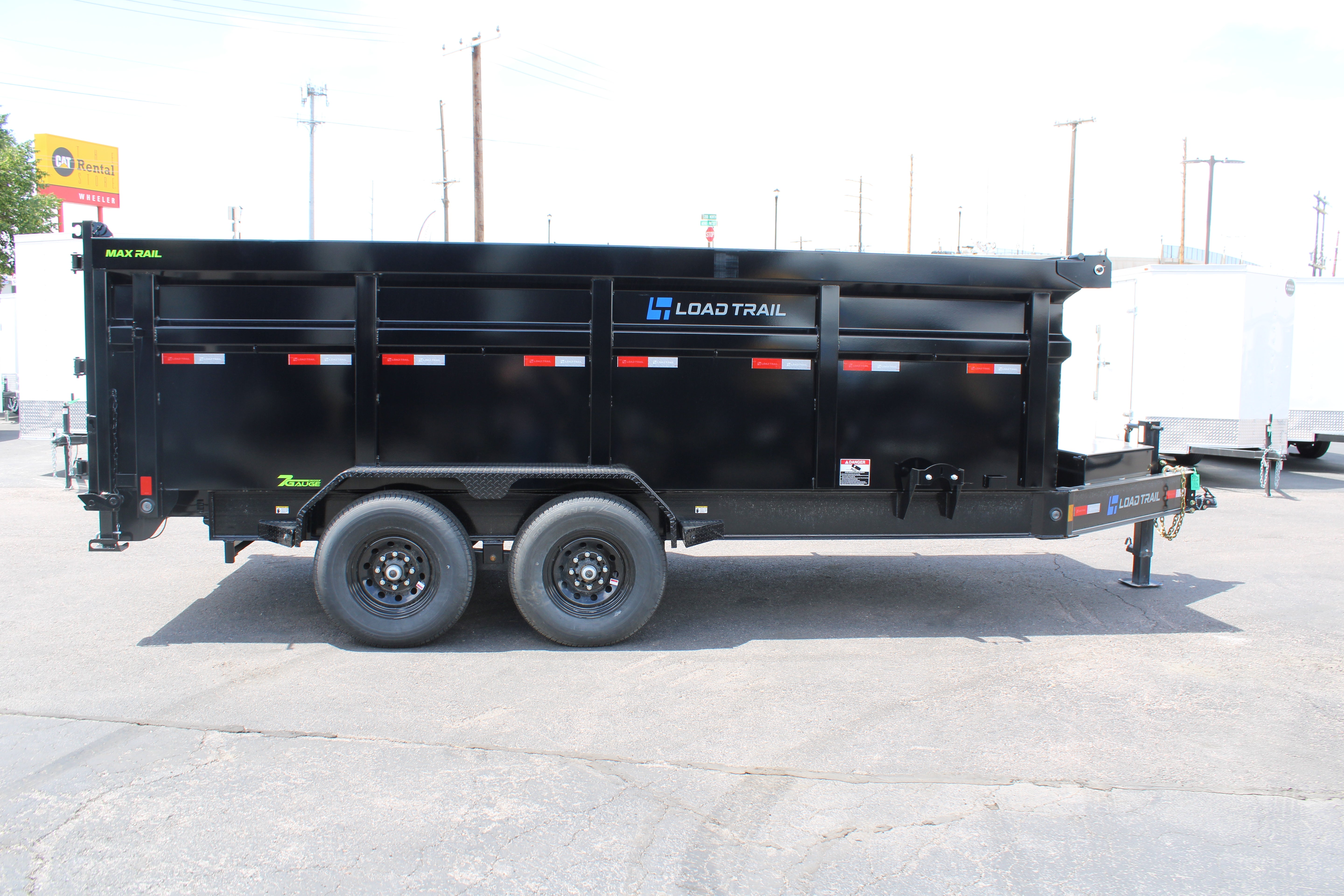 Loadtrail 83"x16' Dump Trailer