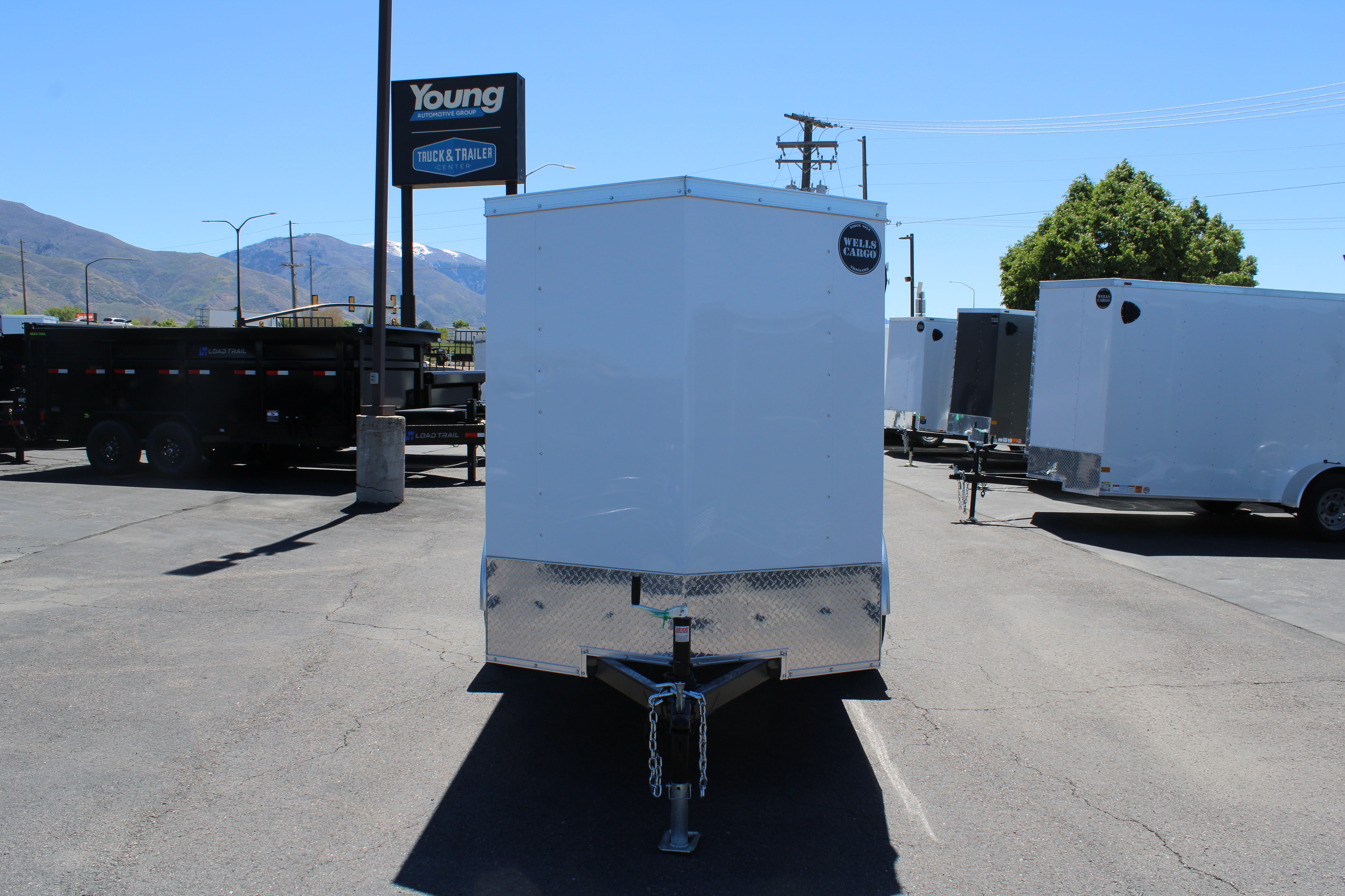 Wells Cargo 5x8 Enclosed Trailer