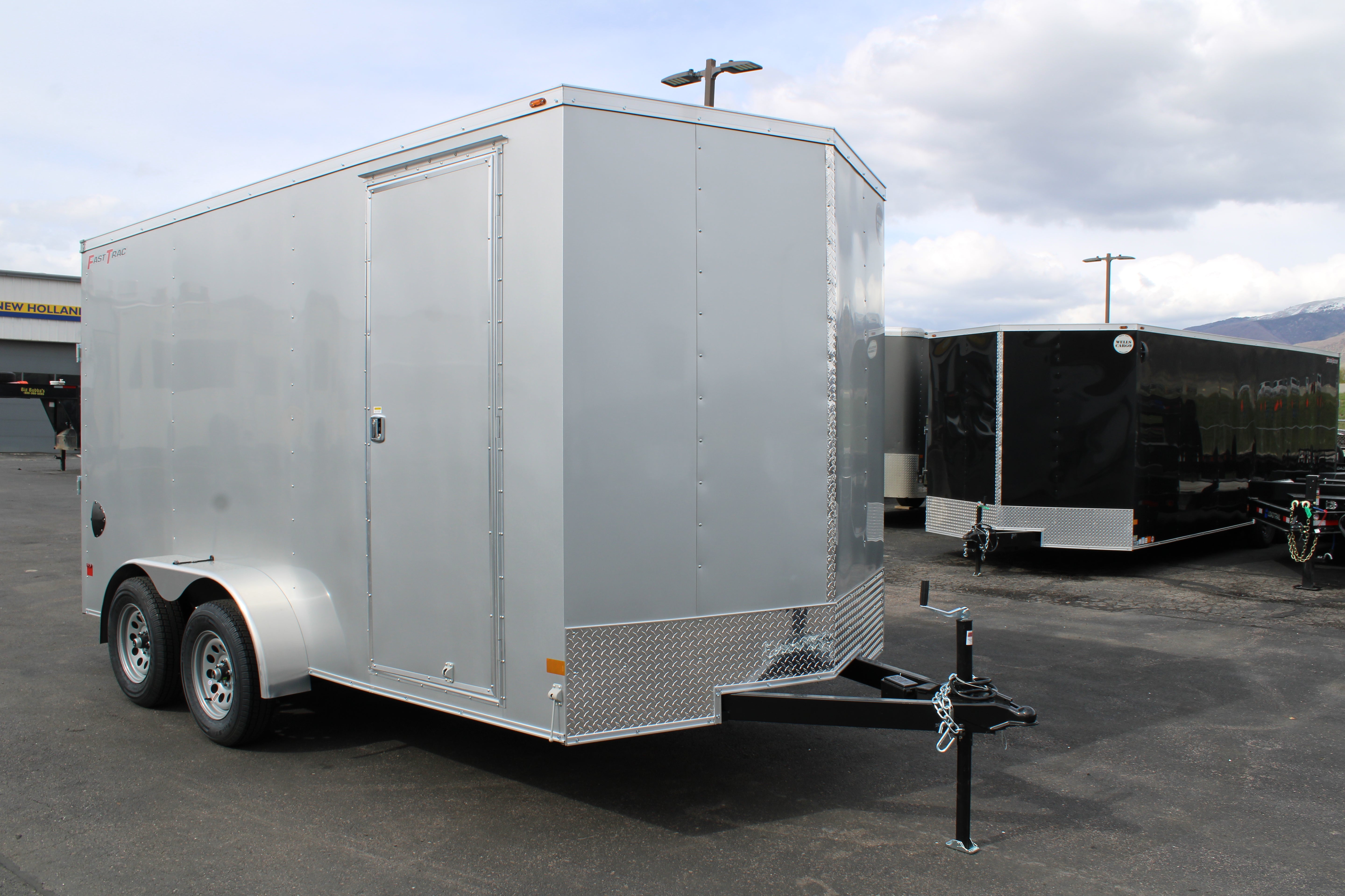 Wells Cargo 7 x 14 Deluxe Enclosed Trailer