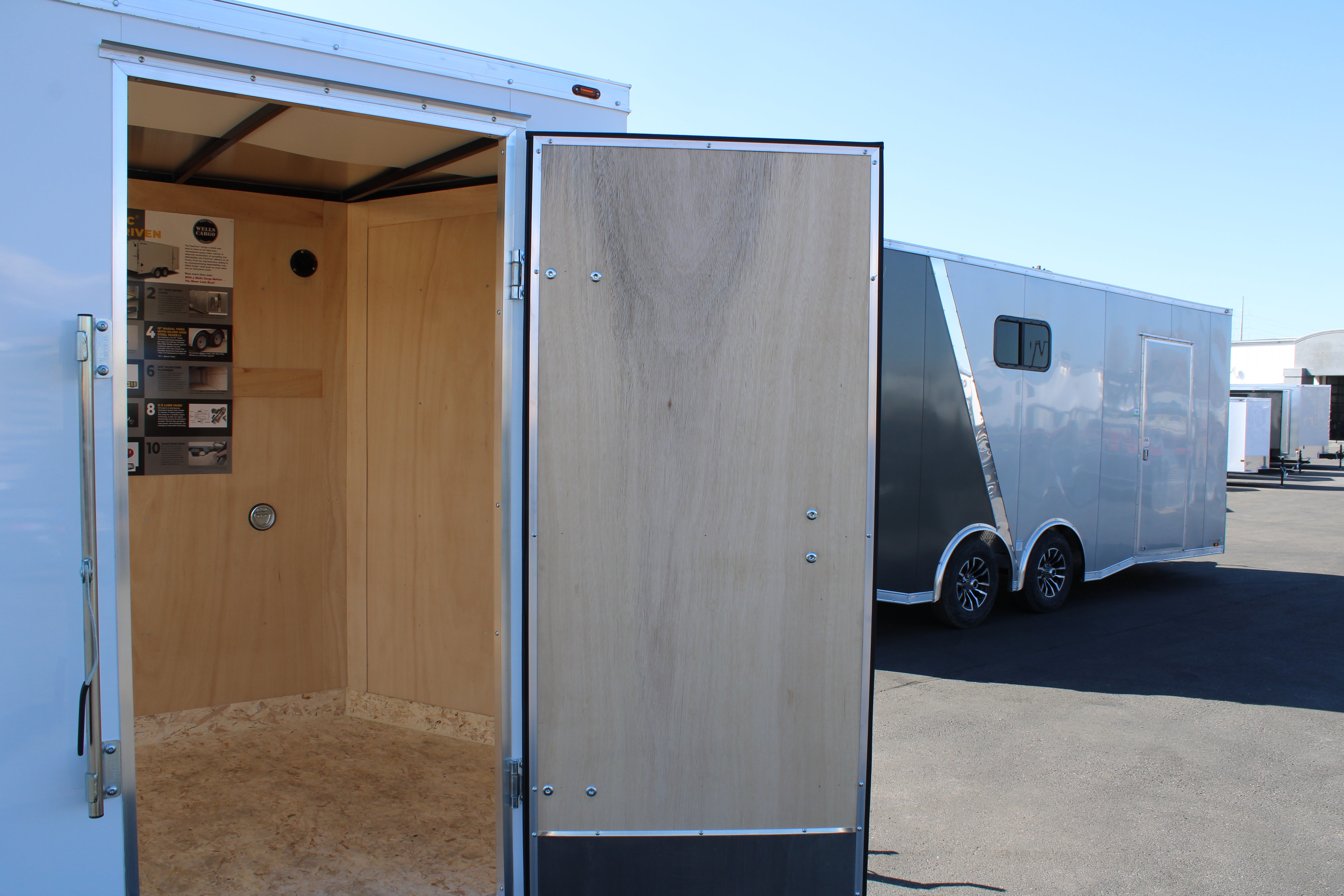 2025 Wells Cargo 6 x 12 Enclosed Trailer