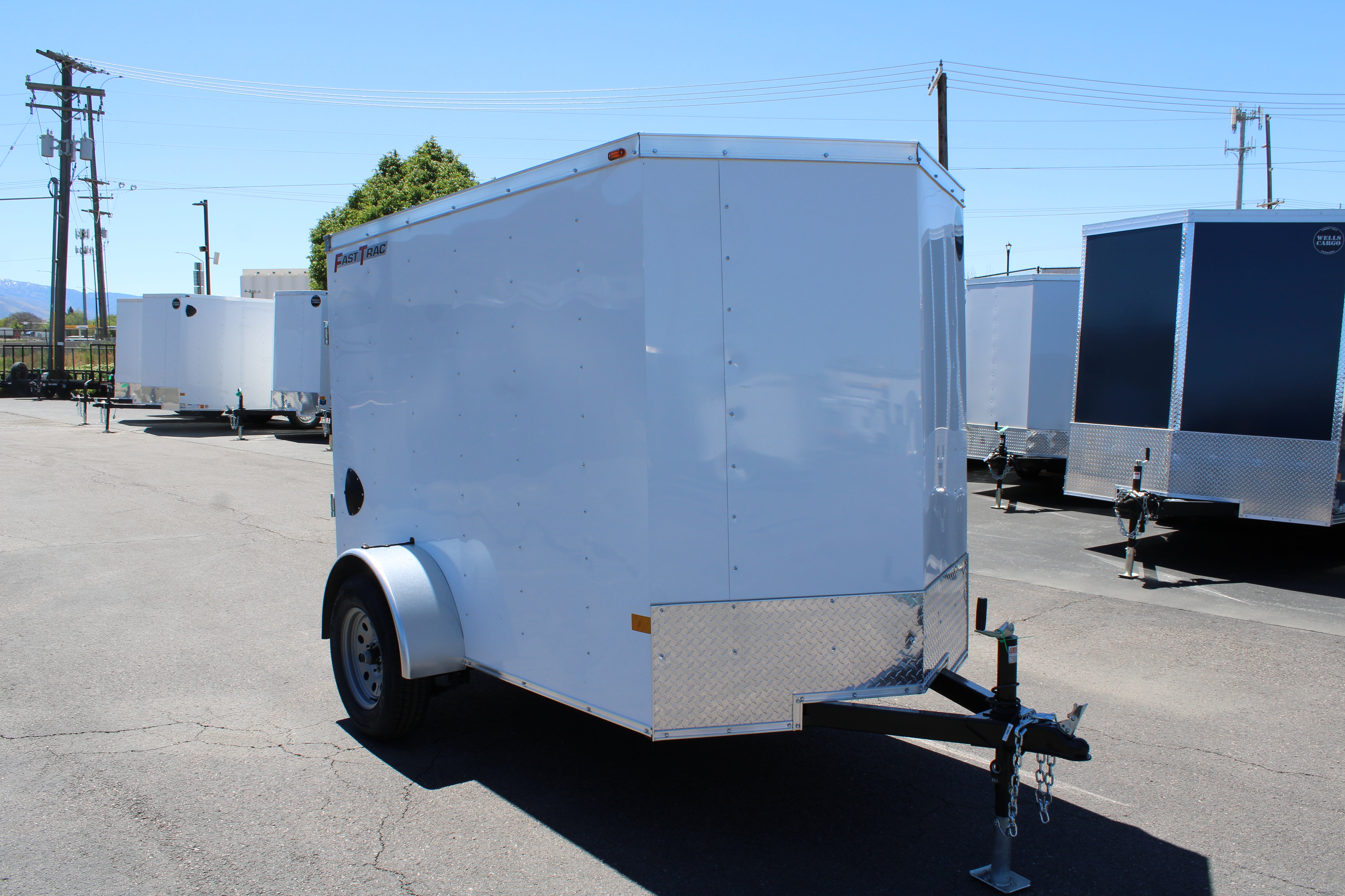 Wells Cargo 5x8 Enclosed Trailer