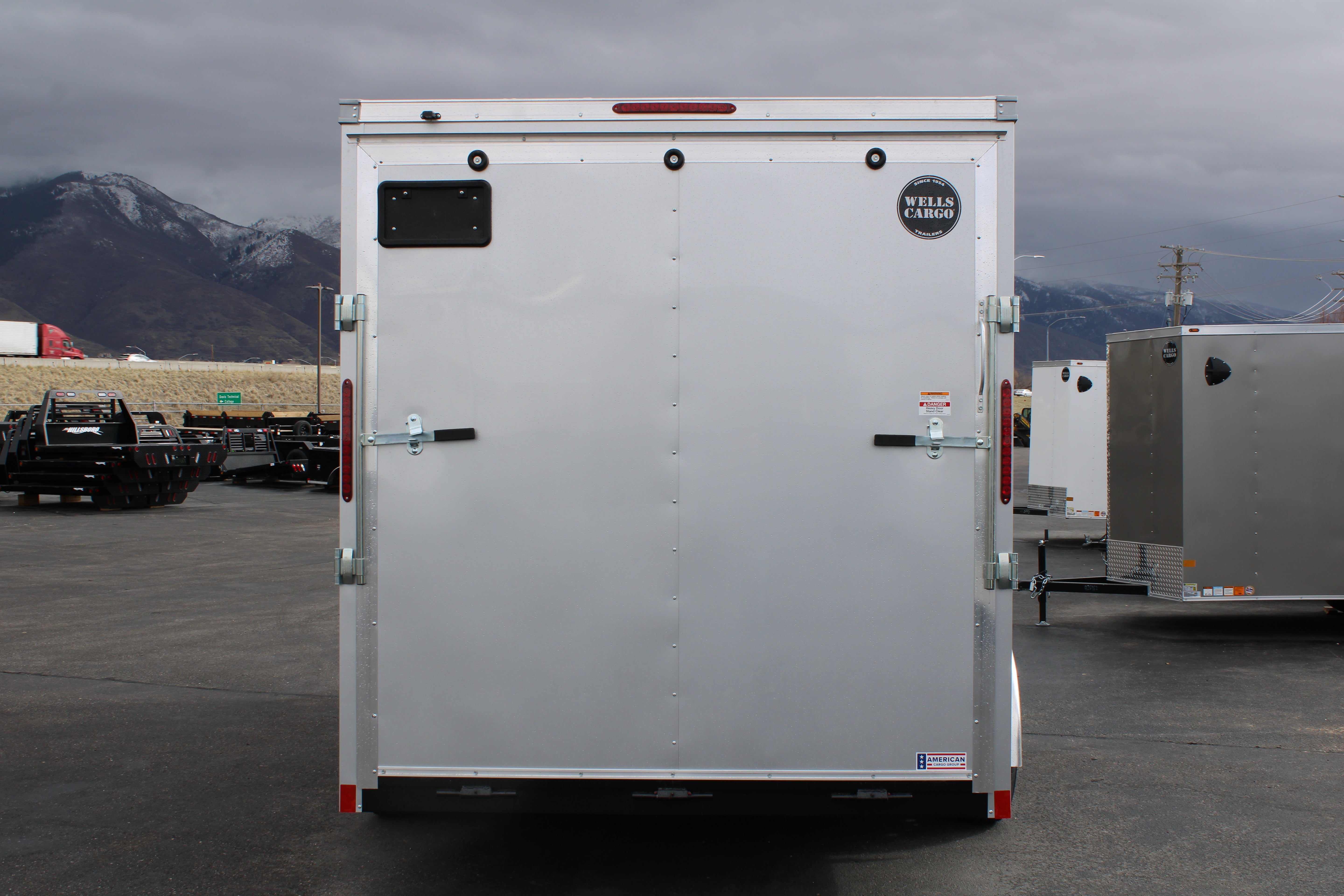 2025 Wells Cargo 7 x 16 Deluxe Enclosed Trailer