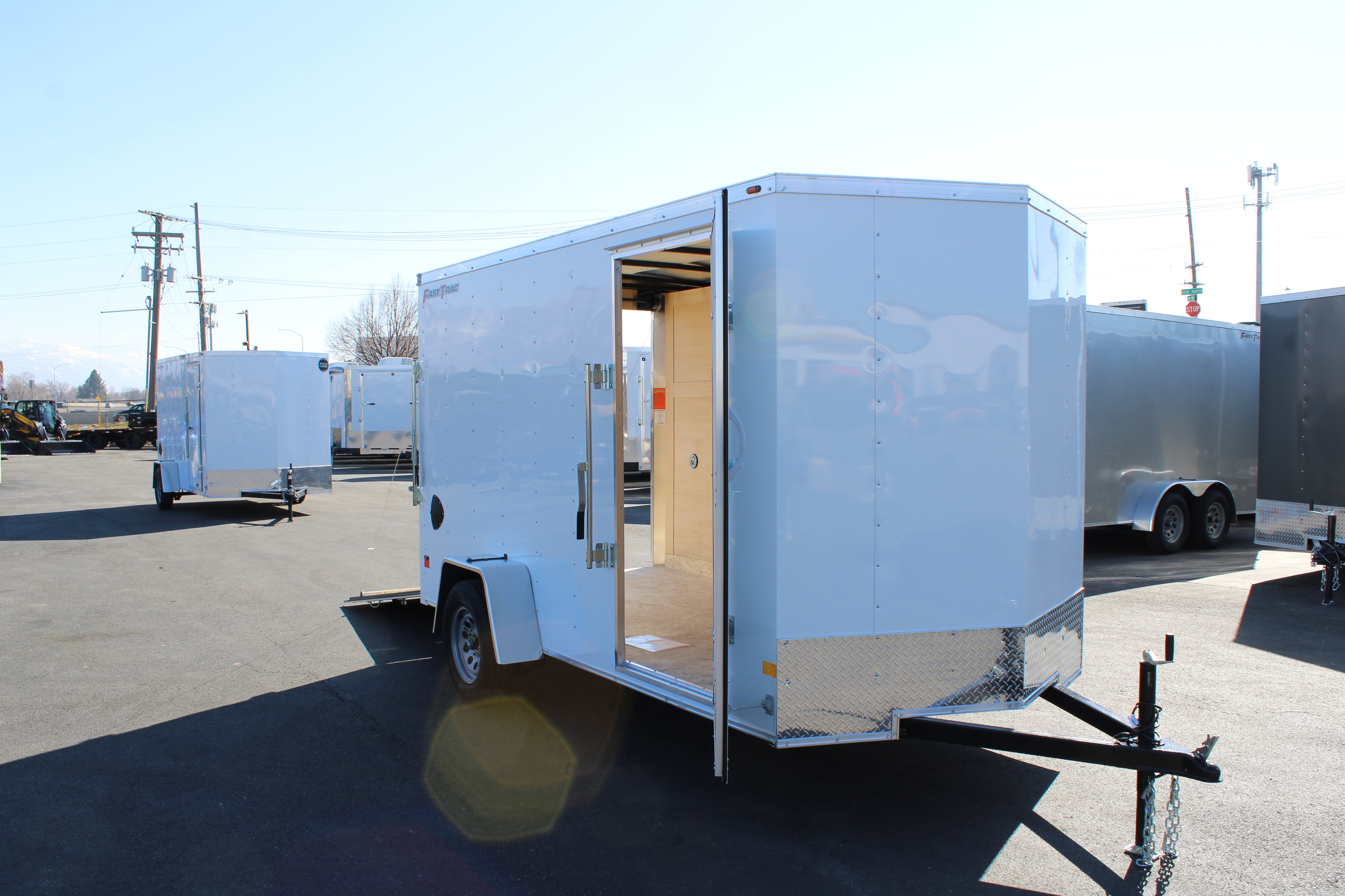 2025 Wells Cargo 6 x 12 Enclosed Trailer