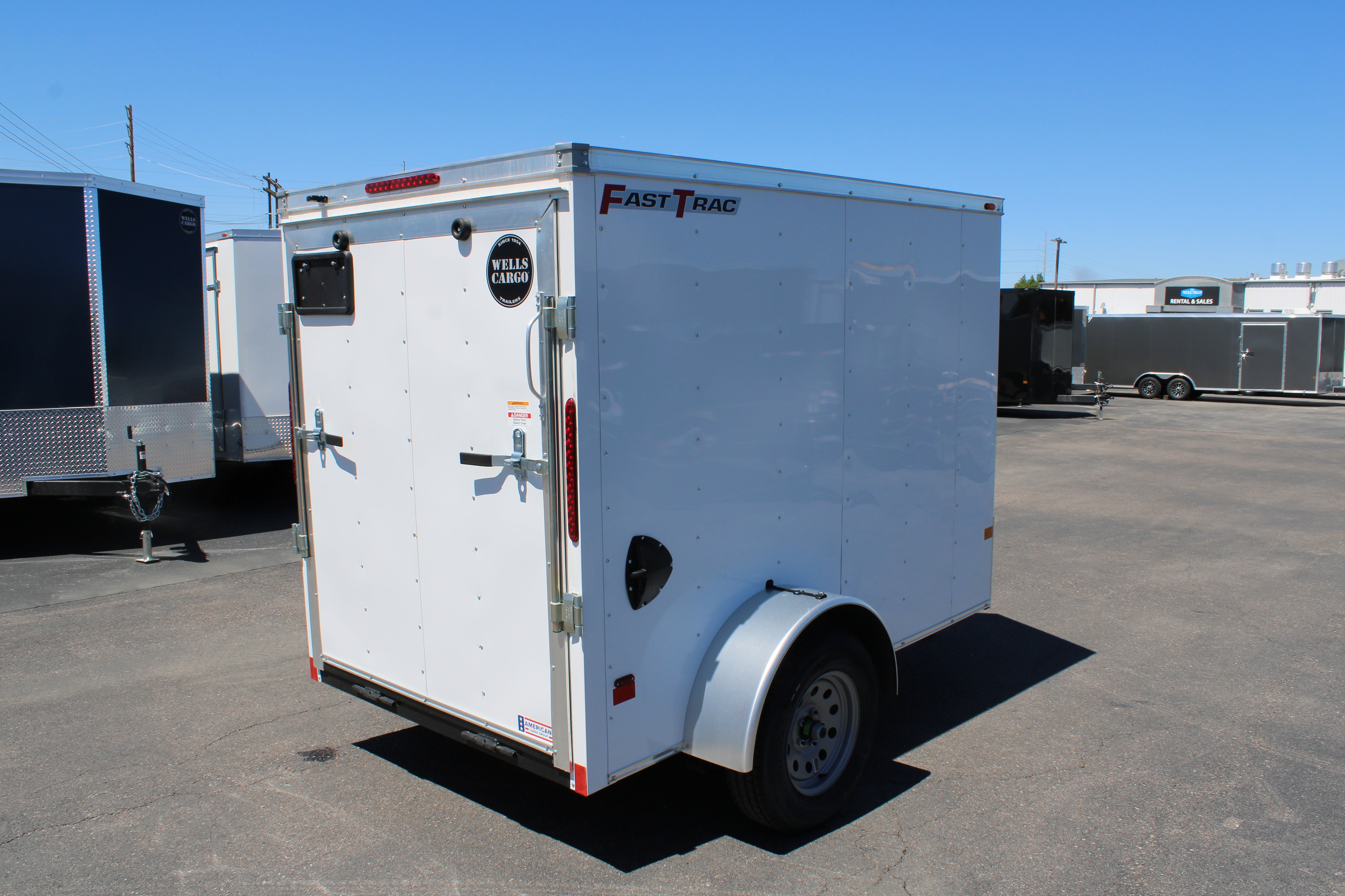 Wells Cargo 5x8 Enclosed Trailer