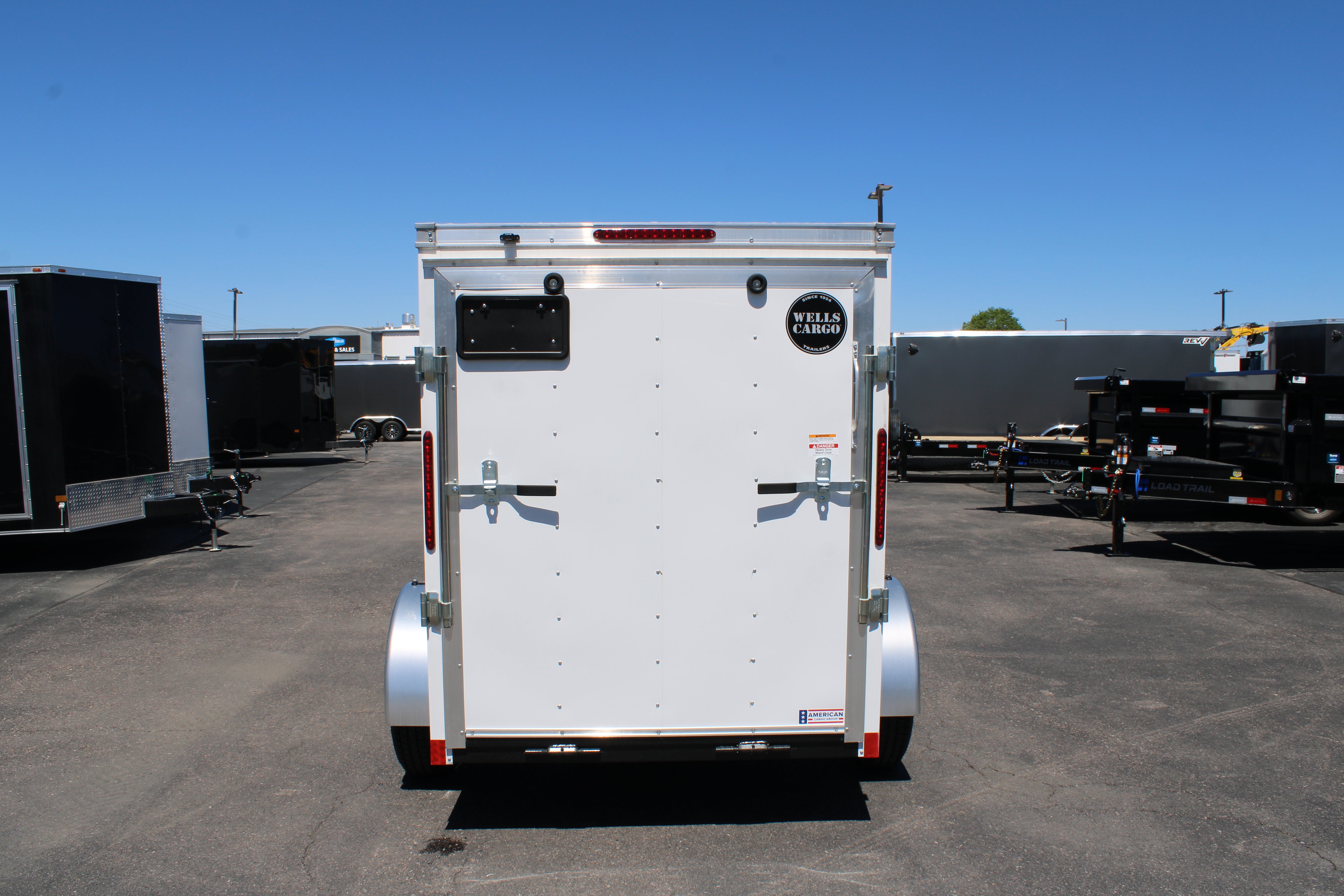 Wells Cargo 5x8 Enclosed Trailer