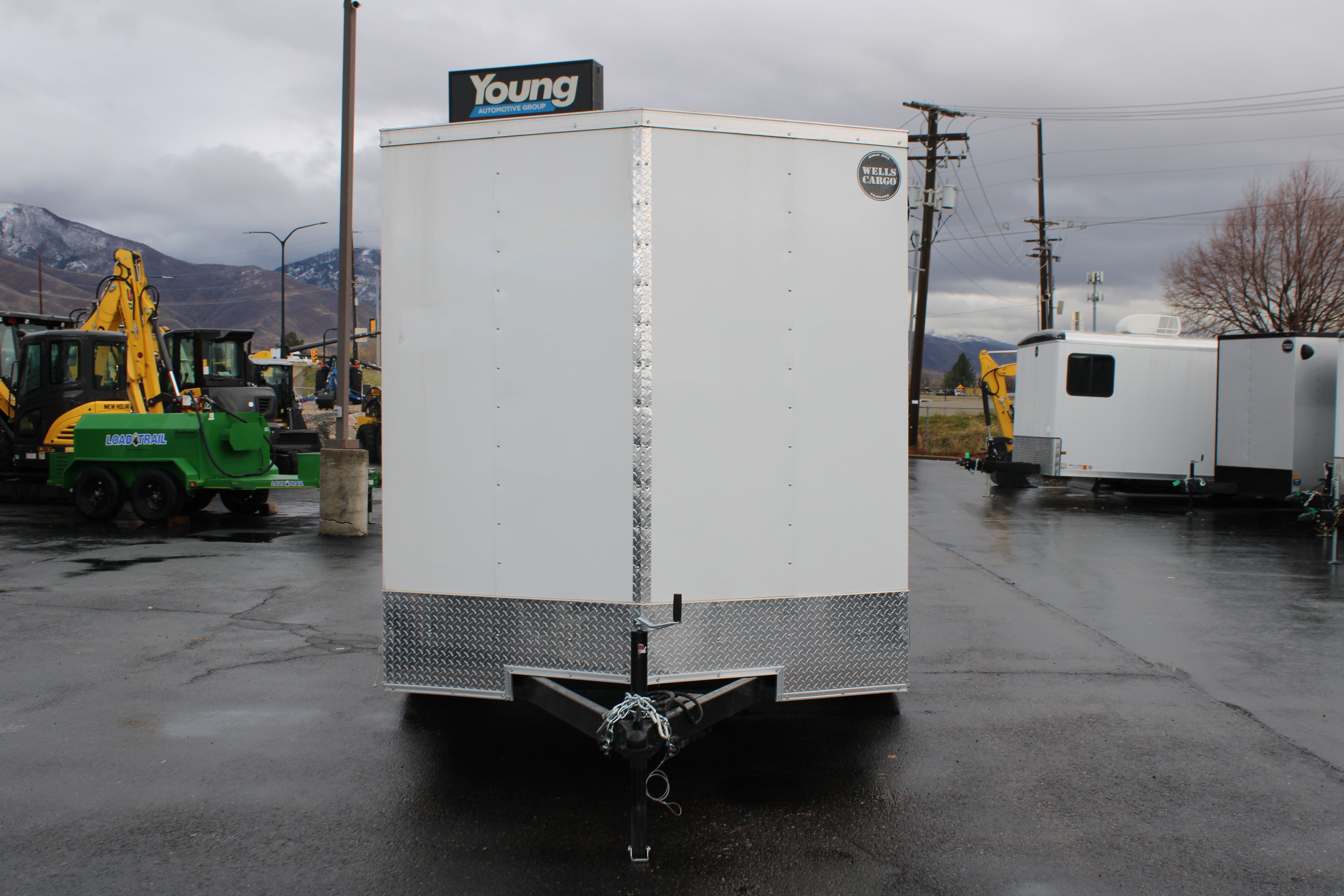 Wells Cargo 7 x 12 Deluxe Enclosed Trailer