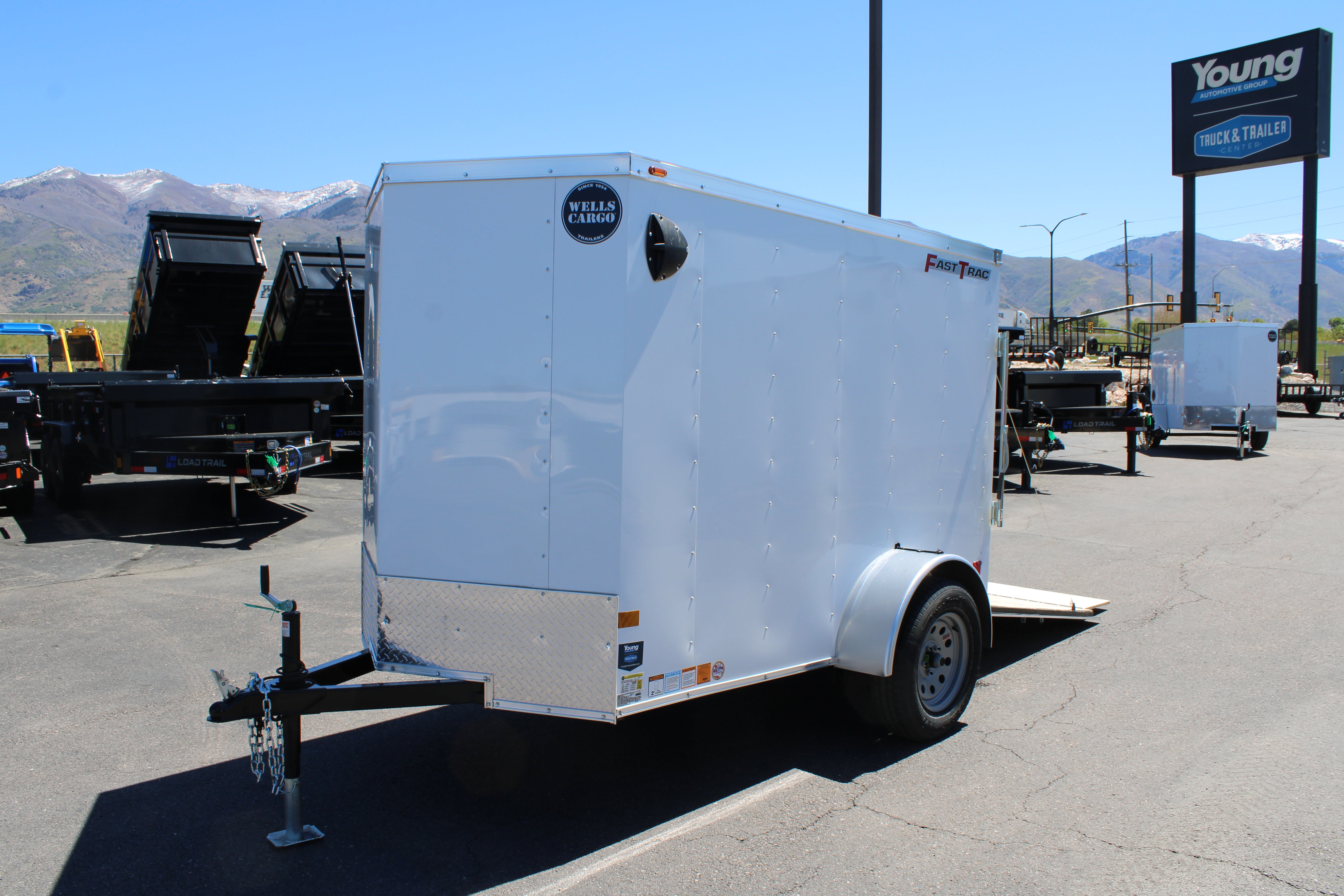 Wells Cargo 5x8 Enclosed Trailer
