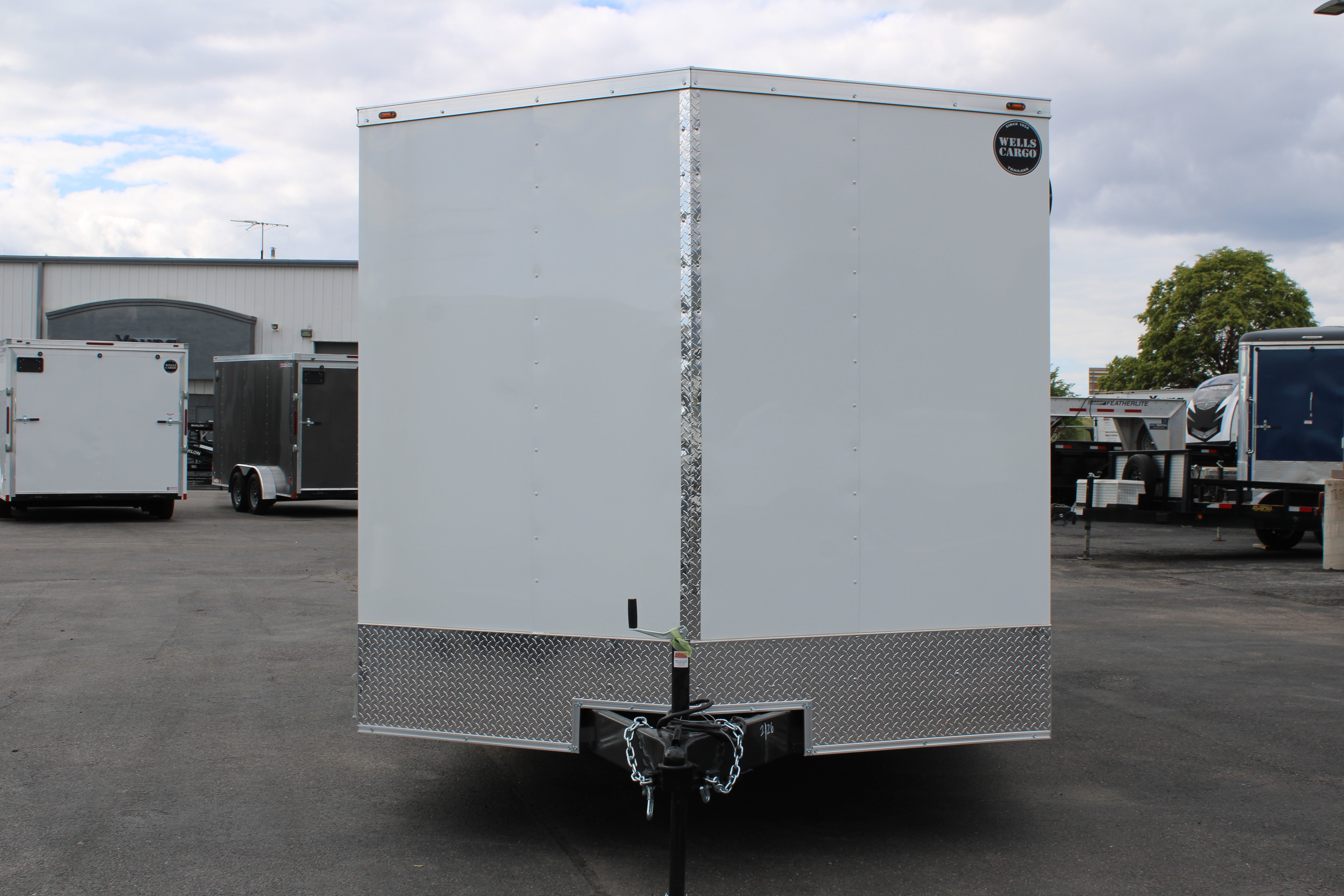 Wells Cargo 8.5 x 16 Deluxe Enclosed Trailer