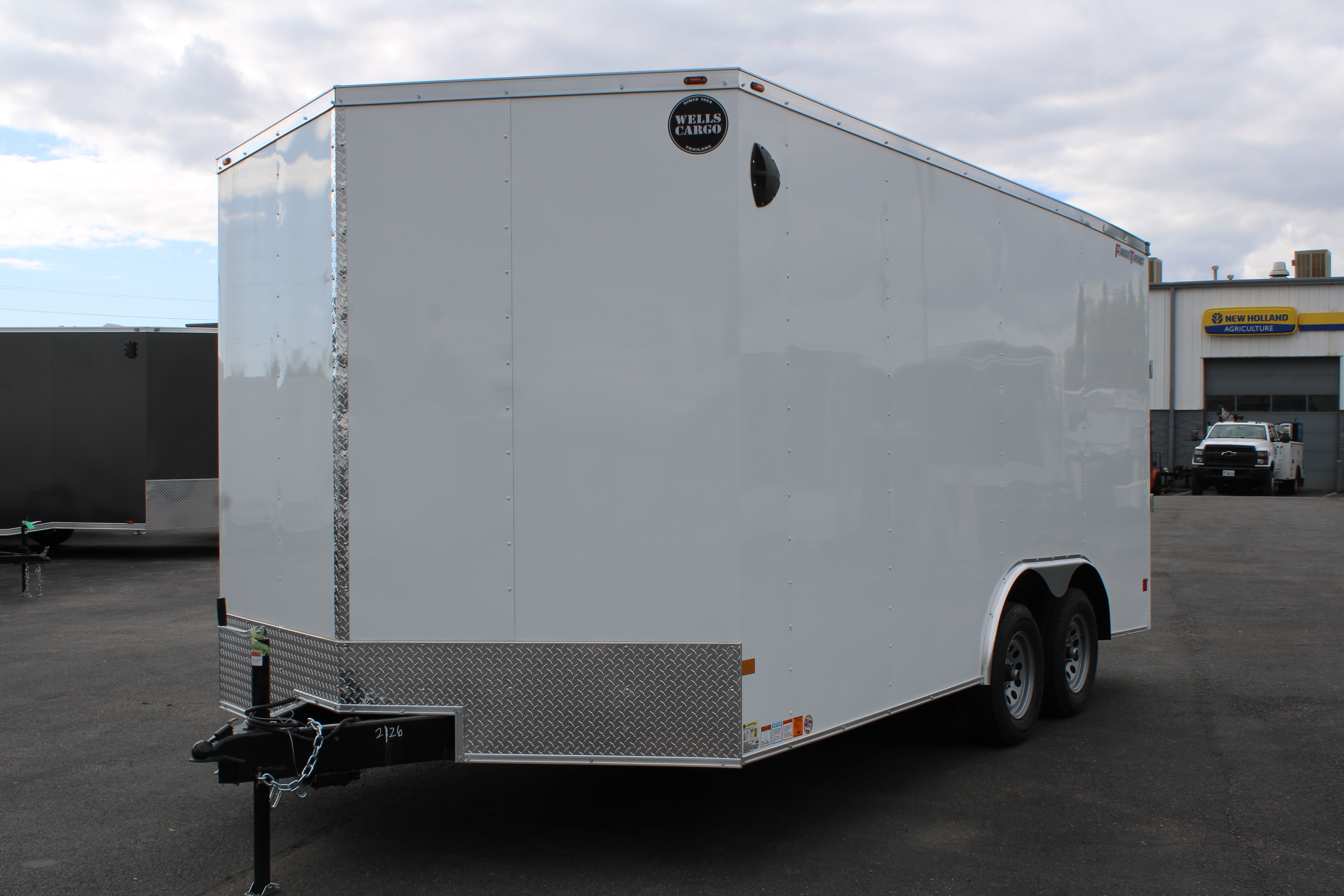 Wells Cargo 8.5 x 16 Deluxe Enclosed Trailer