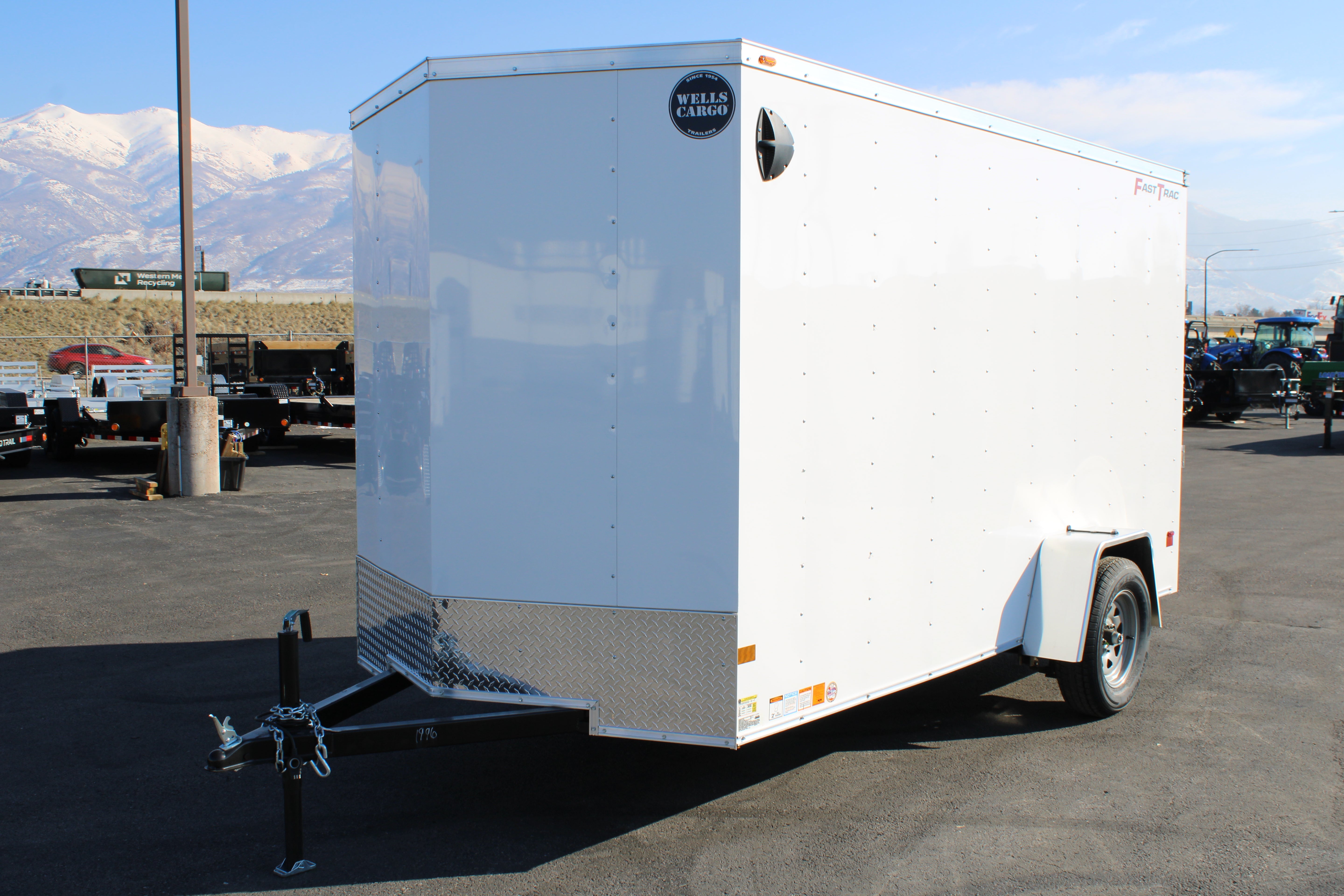 2025 Wells Cargo 6 x 12 Enclosed Trailer