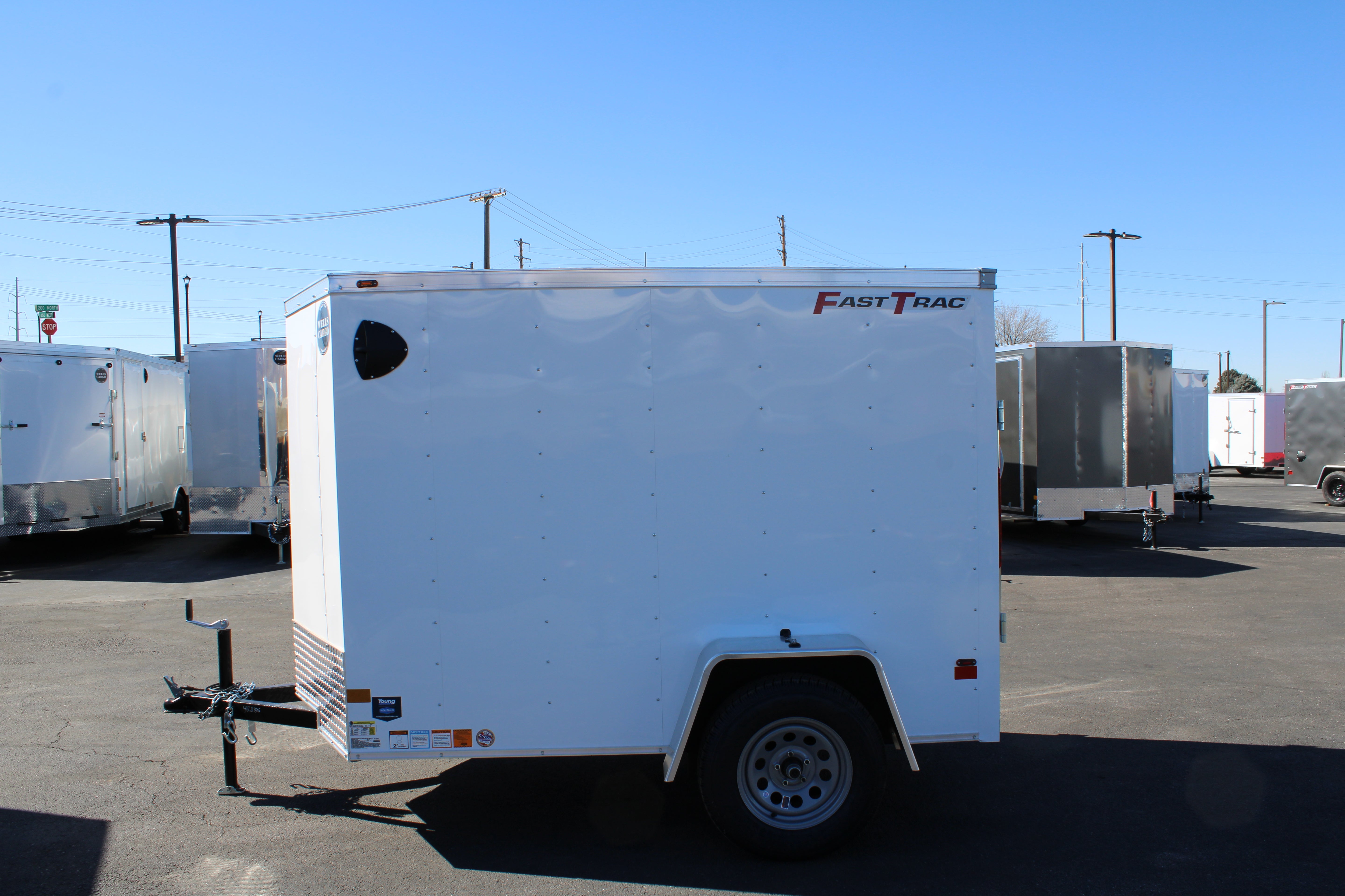 2025 Wells Cargo 5 x 8 Enclosed Trailer