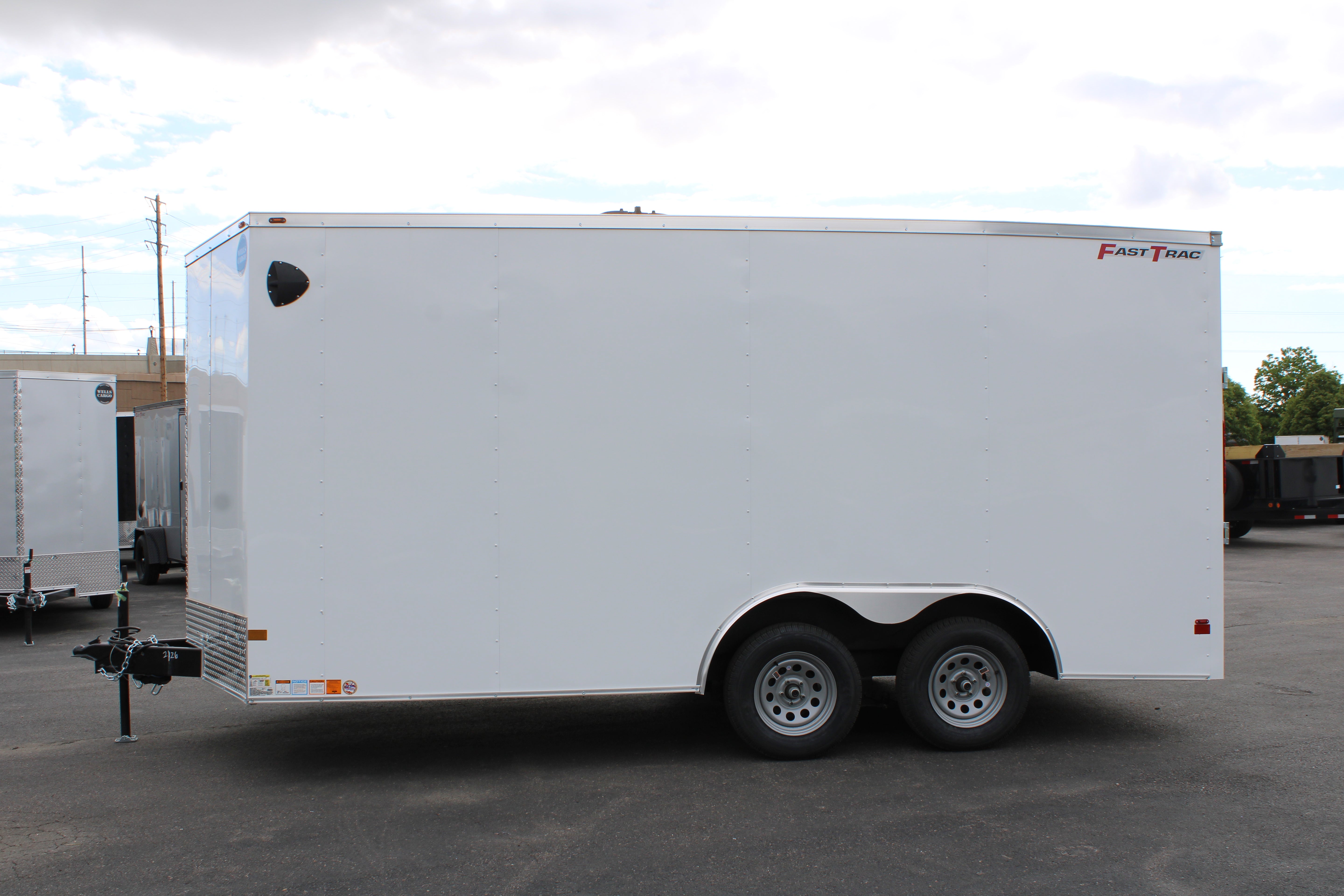Wells Cargo 8.5 x 16 Deluxe Enclosed Trailer