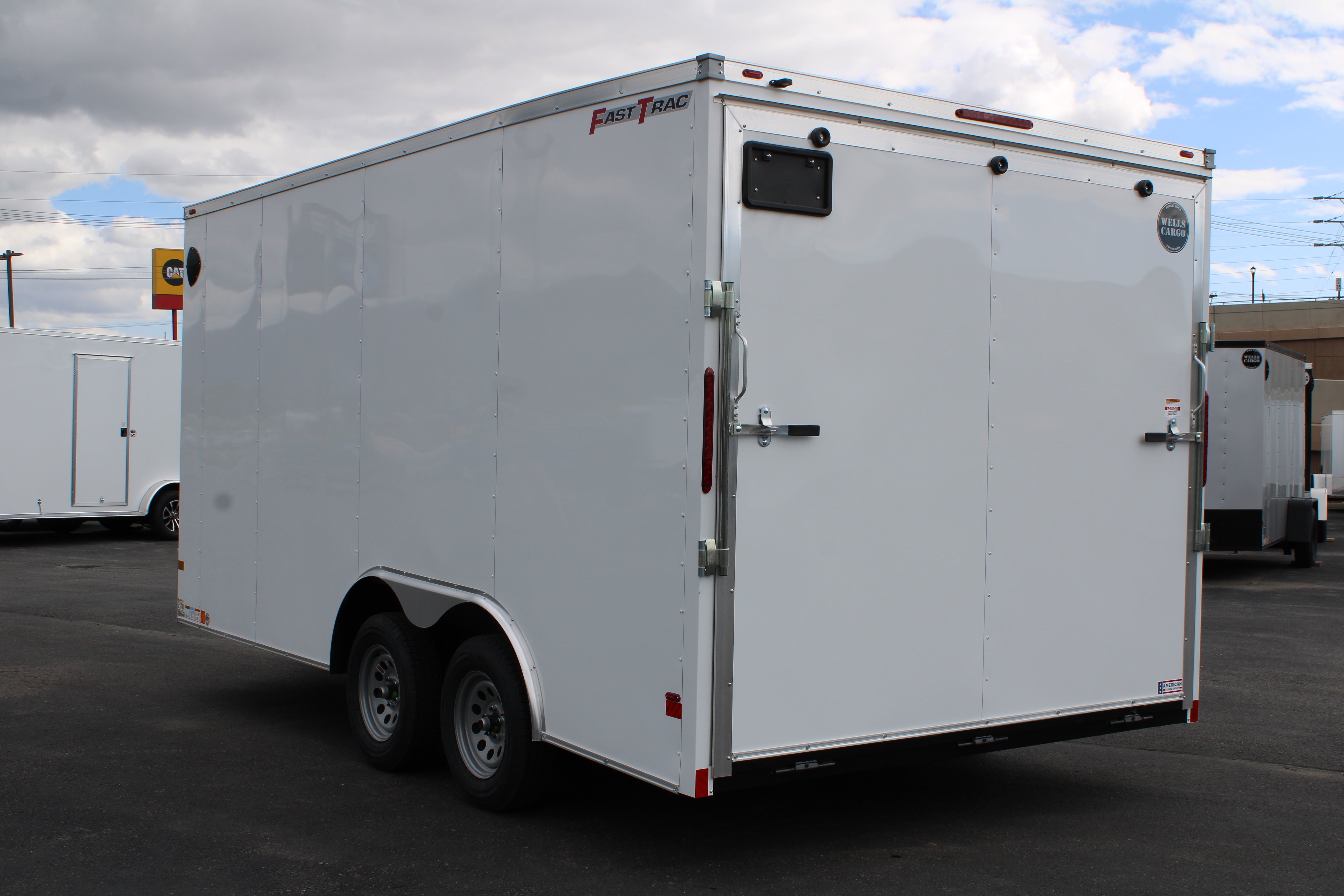 Wells Cargo 8.5 x 16 Deluxe Enclosed Trailer